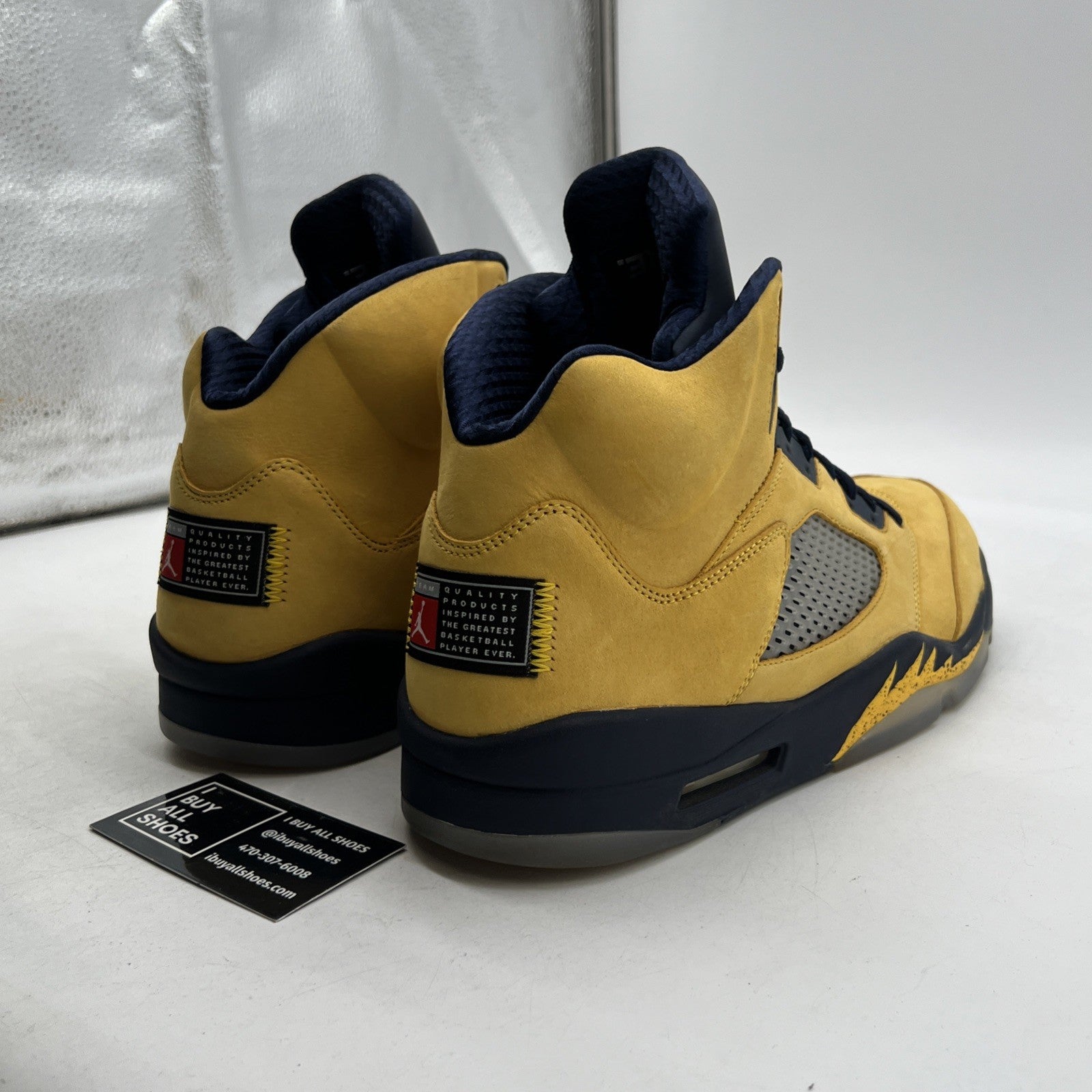 Size 14 - Air Jordan 5 Retro SP Michigan (CQ9541-704)