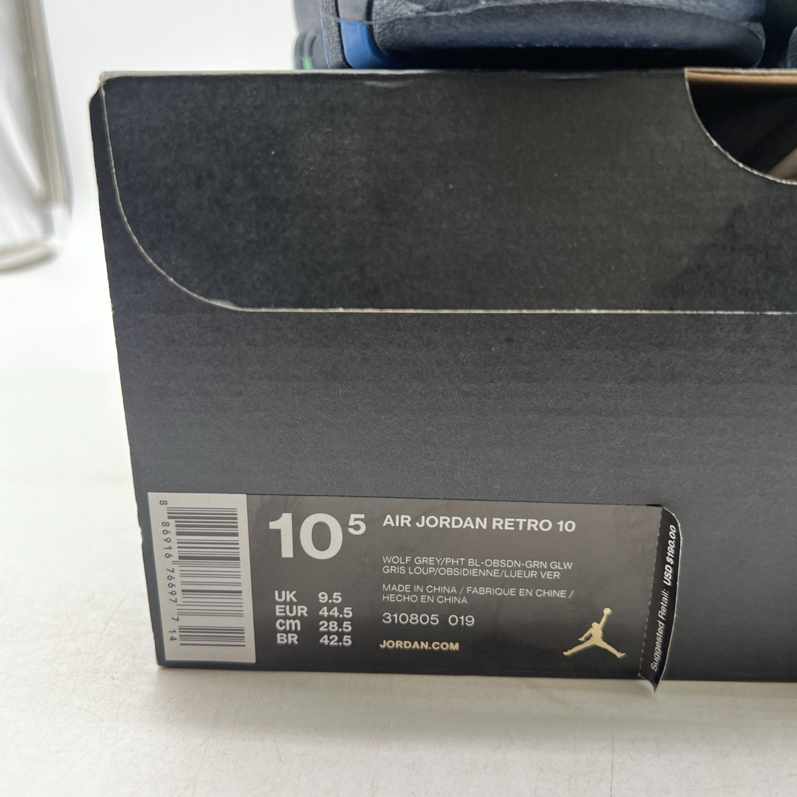 Size 10.5 - Air Jordan 10 Retro Rio (310805-019)