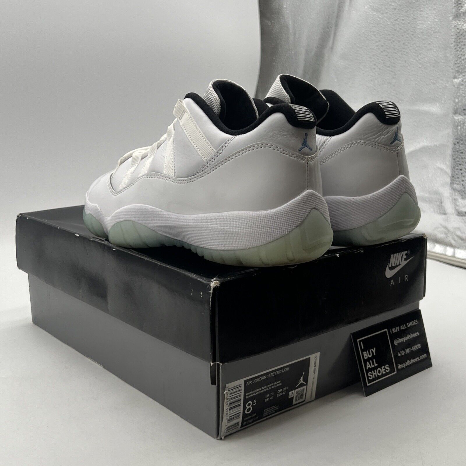 Size 8.5 - Air Jordan 11 Retro Low Legend Blue (AV2187-117)