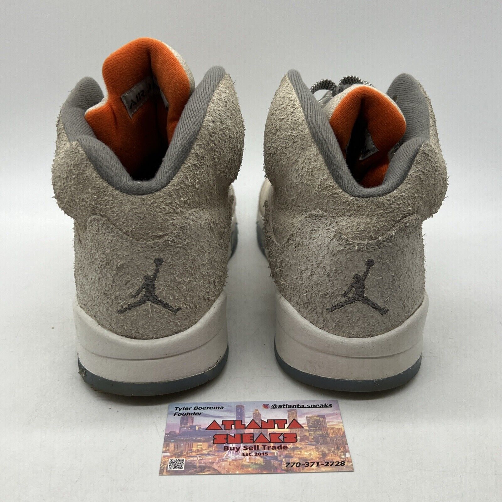 Size 10.5 - Air Jordan 5 Retro SE Craft Gray White Icey Suede (FD9222-180)