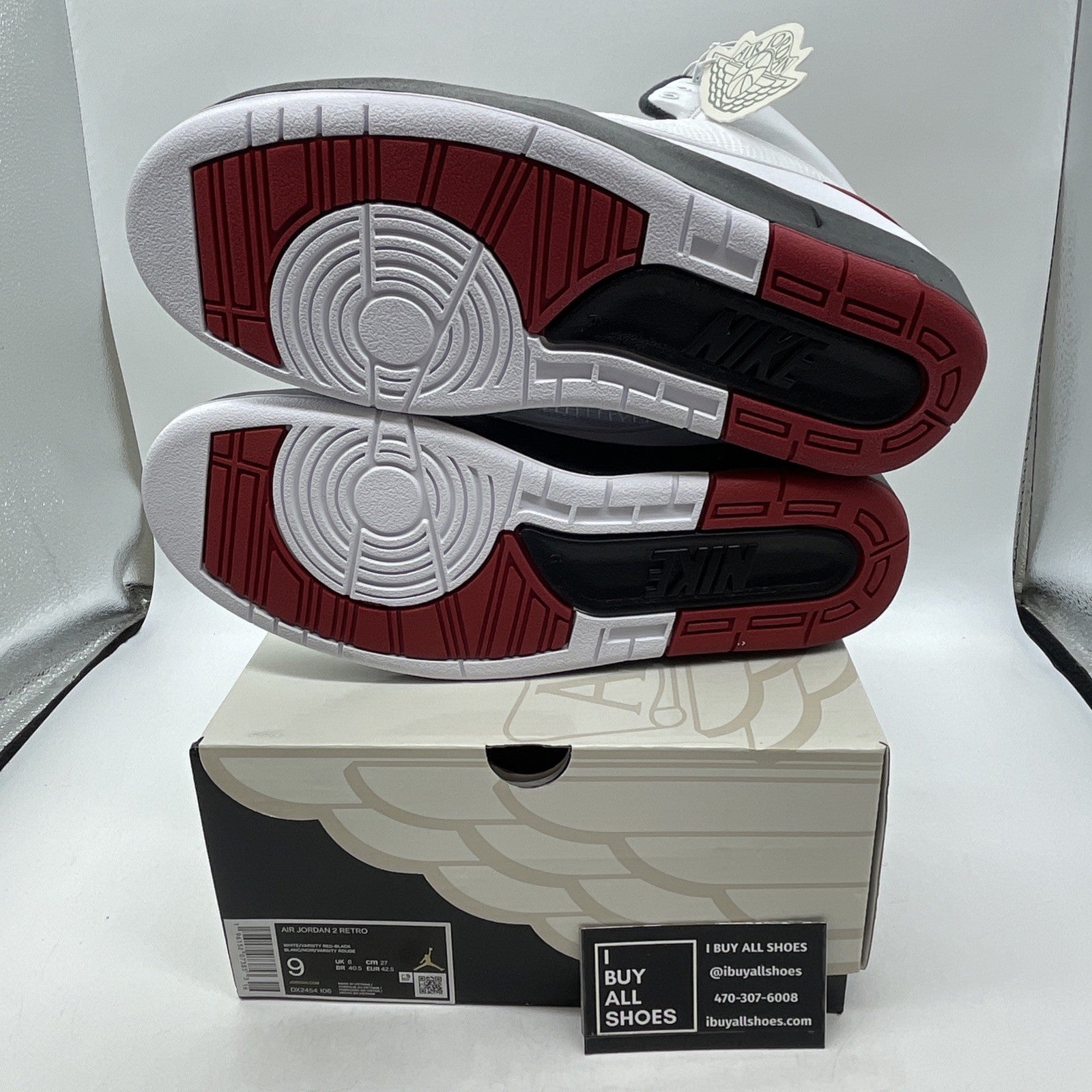 Size 9 - Air Jordan 2 Retro Mid Chicago (DX2454-106)
