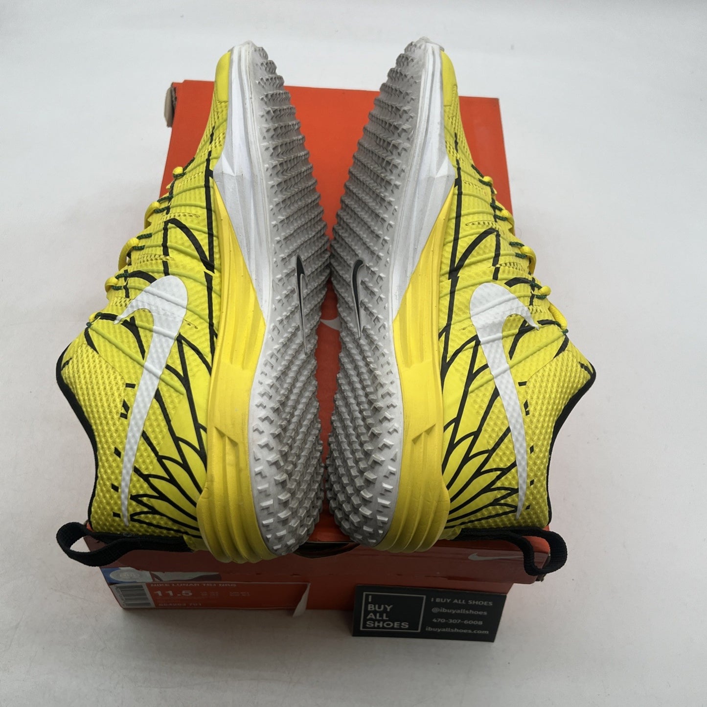 Size 11.5 - Nike Lunar TR1 LE Oregon (654283-701)