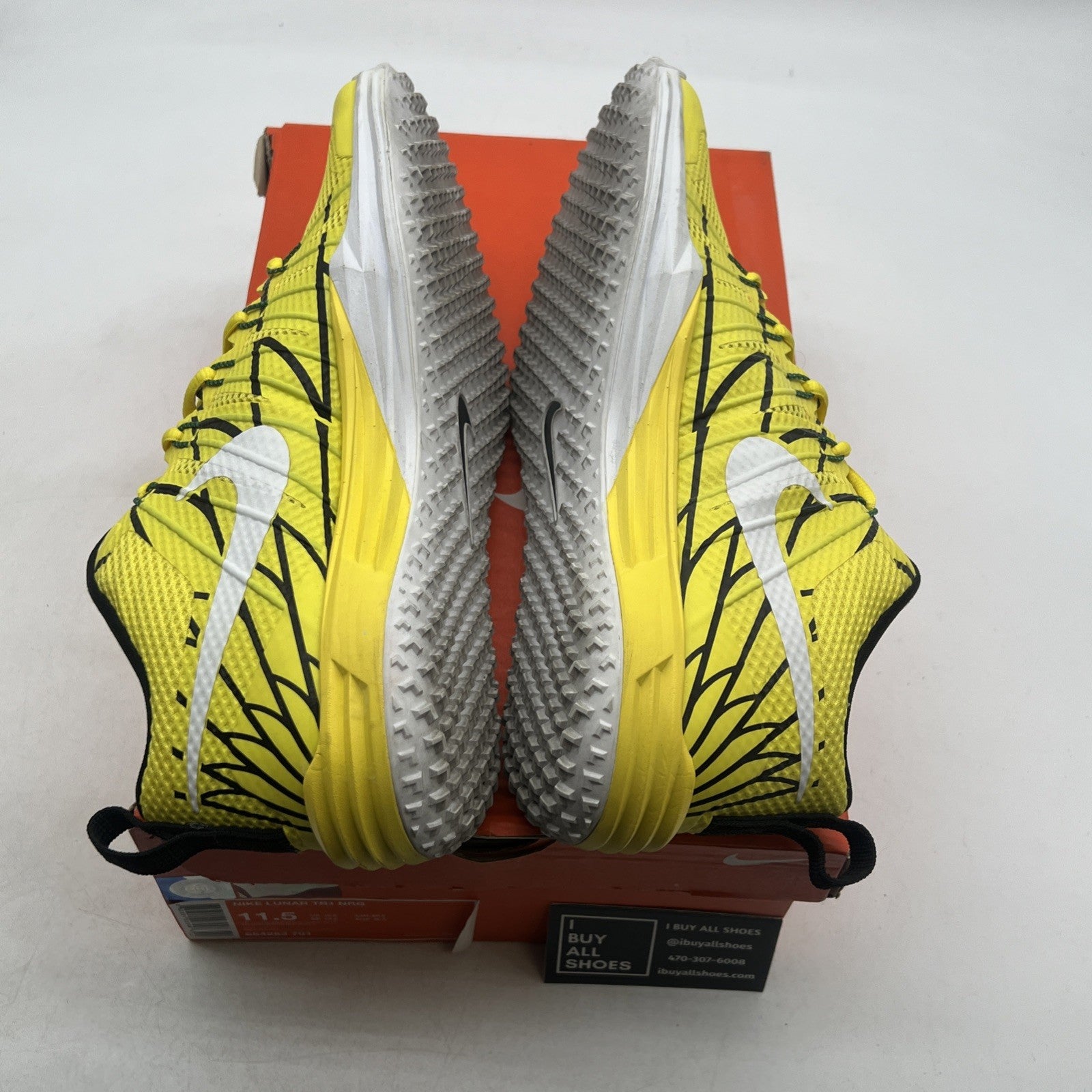 Size 11.5 - Nike Lunar TR1 LE Oregon (654283-701)