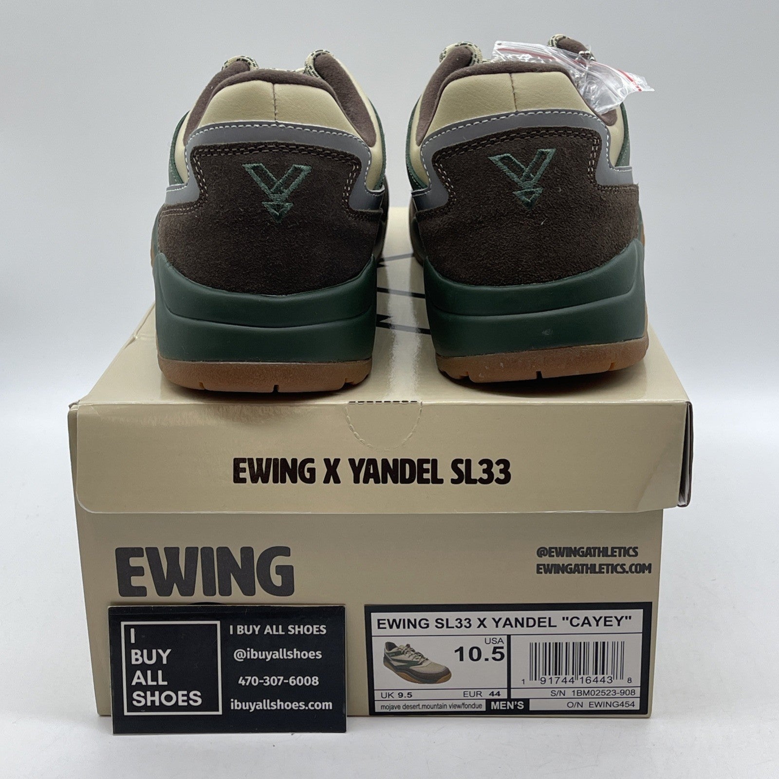 Size 10.5 - EWING SL33 x YANDEL CAYEY Mojave Mountain View (1BM02523-908)