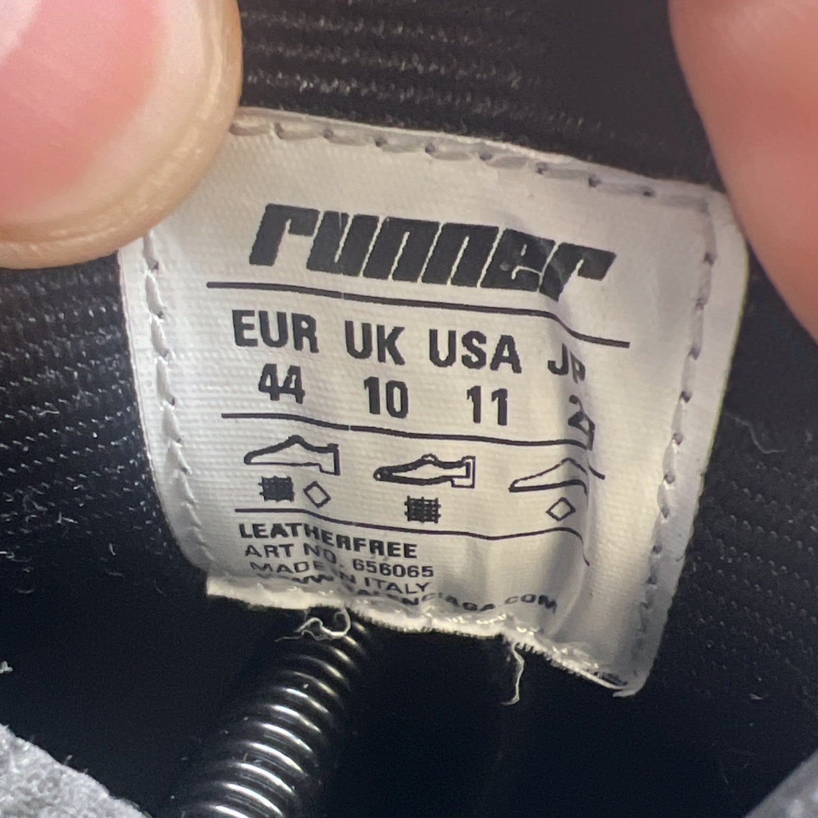Size 11 - Balenciaga Runner Sneaker, black
