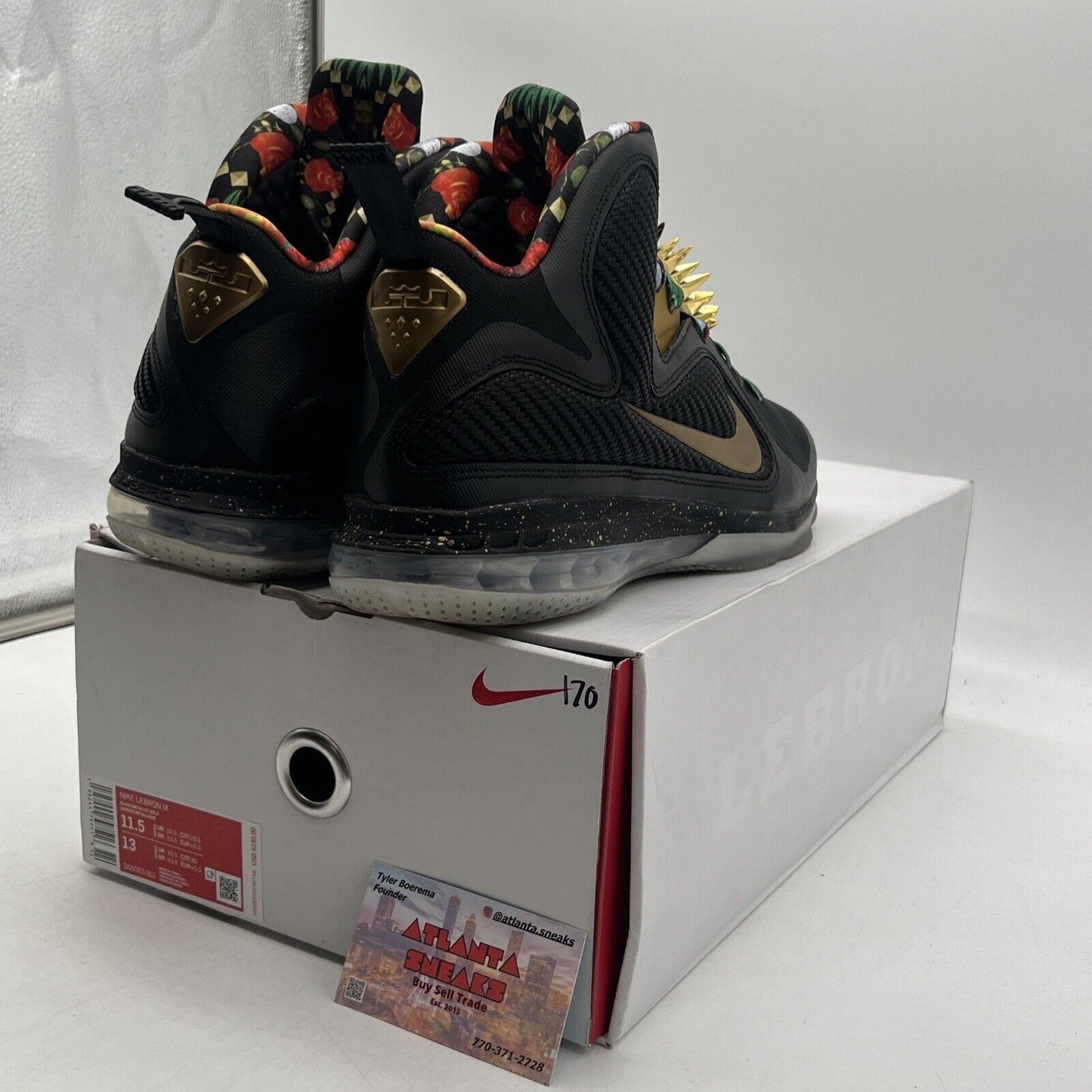 Size 11.5 - Nike LeBron 9 2022 Watch The Throne (DO9353-001)