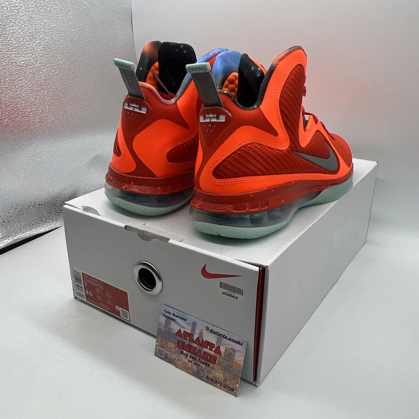 Size 7 - Nike LeBron 9 2022 Big Bang Brand New Og All