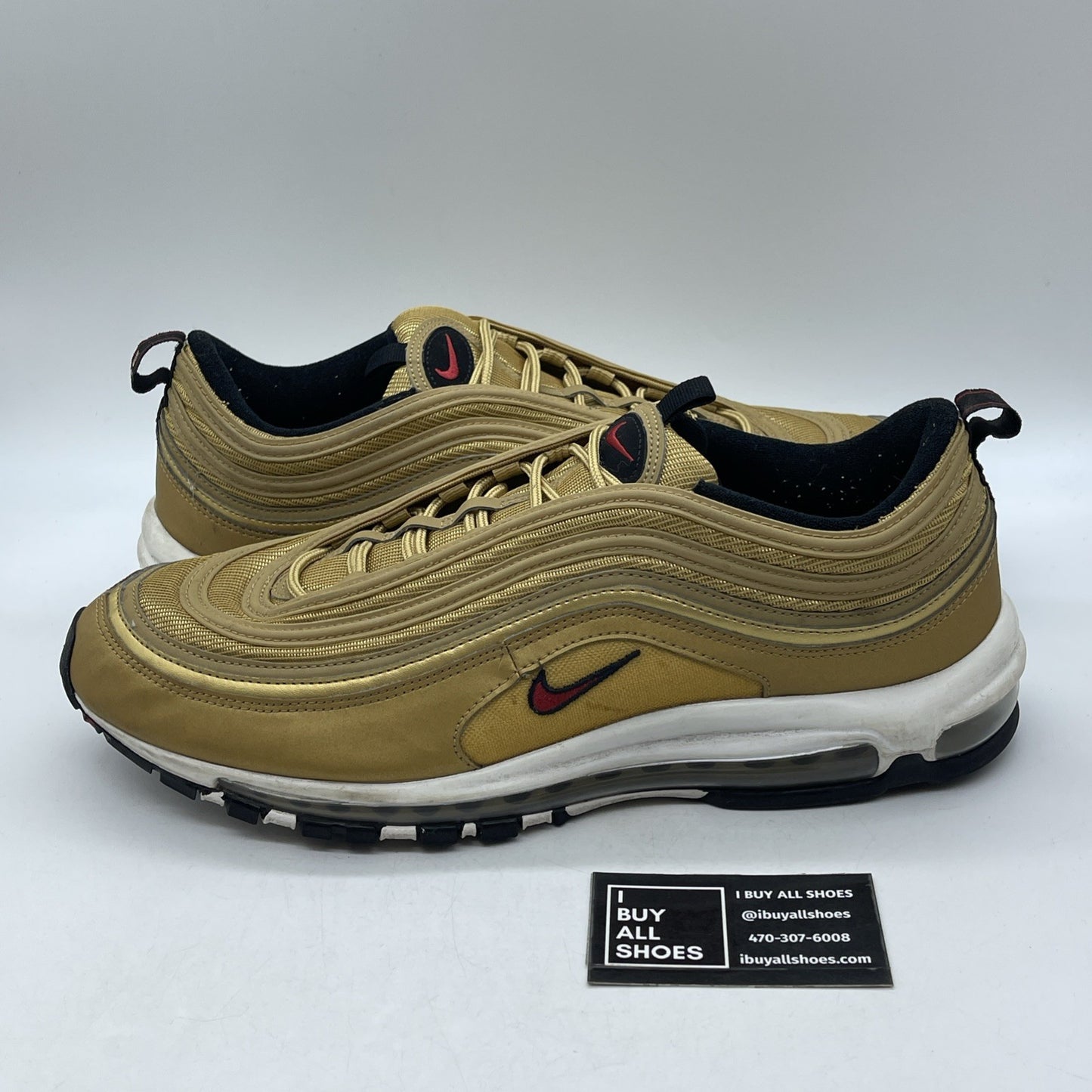 Size 15 - Nike Air Max 97 OG 2023 Metallic Gold (DM0028-700)