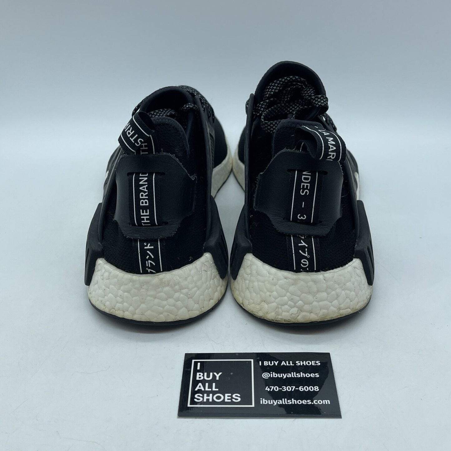 Size 13 - adidas NMD_XR1 Core Black White Suede Leather (BY3050)