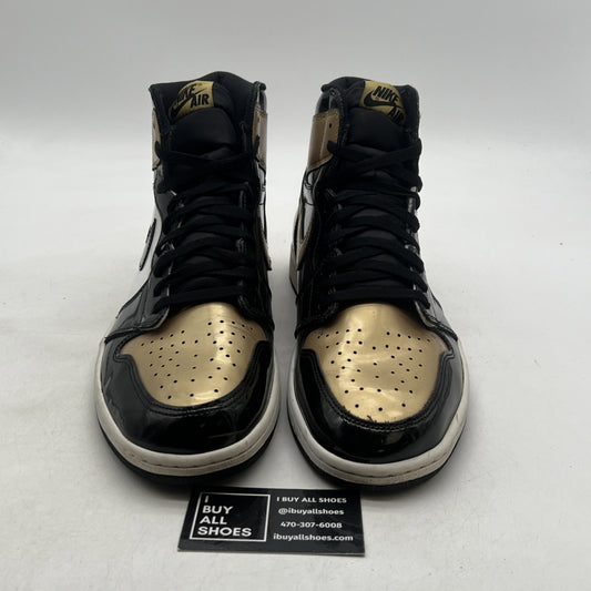 Size 14 - Air Jordan 1 Retro OG NRG High Gold Toe (861428-007)
