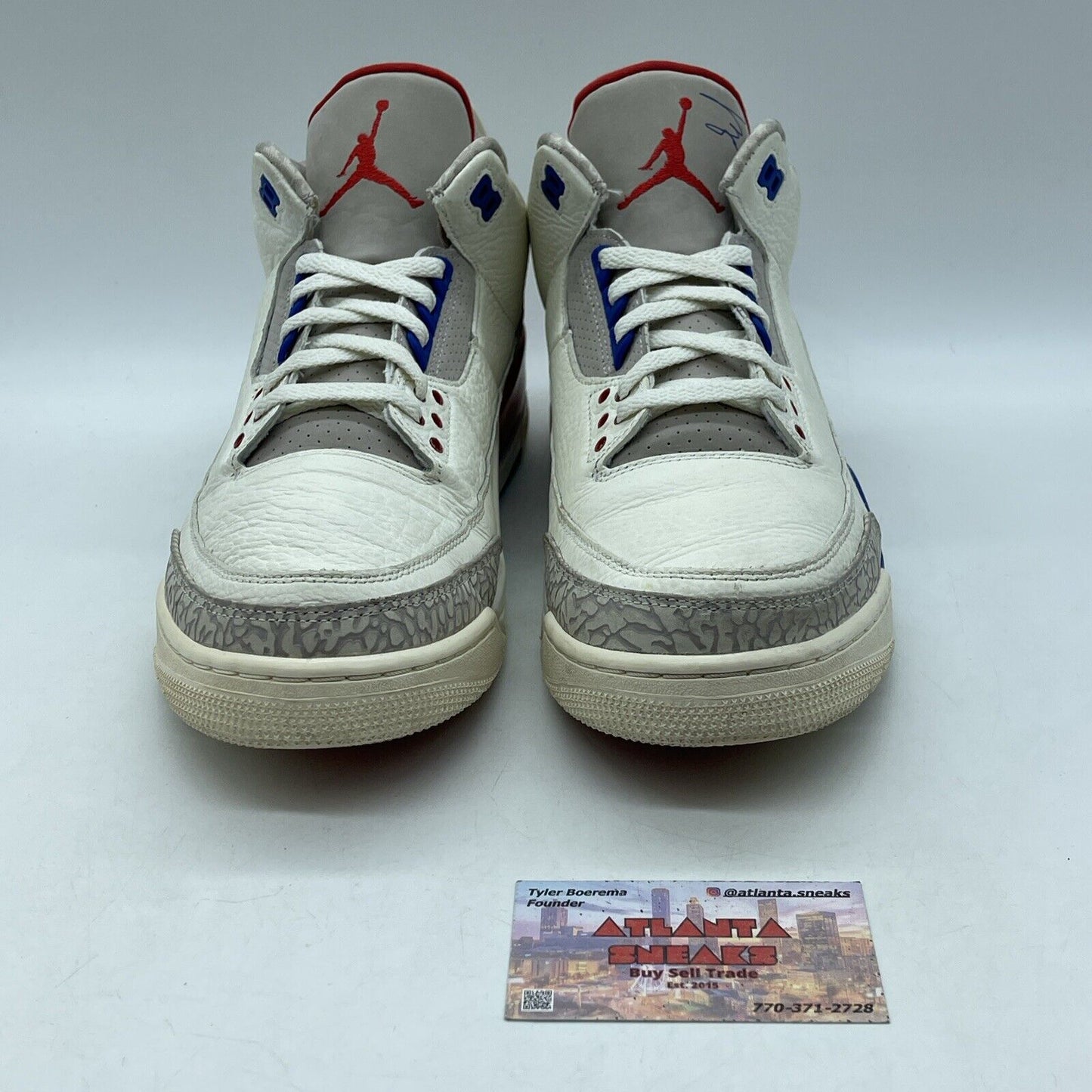 Size 12 - Air Jordan 3 Retro International Flight Tan Leather Suede (136064-140)