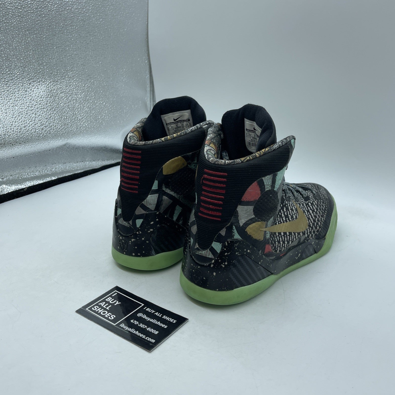 Size 6.5Y - Nike Kobe 9 Elite NOLA Gumbo League Maestro Leather (636602-002)