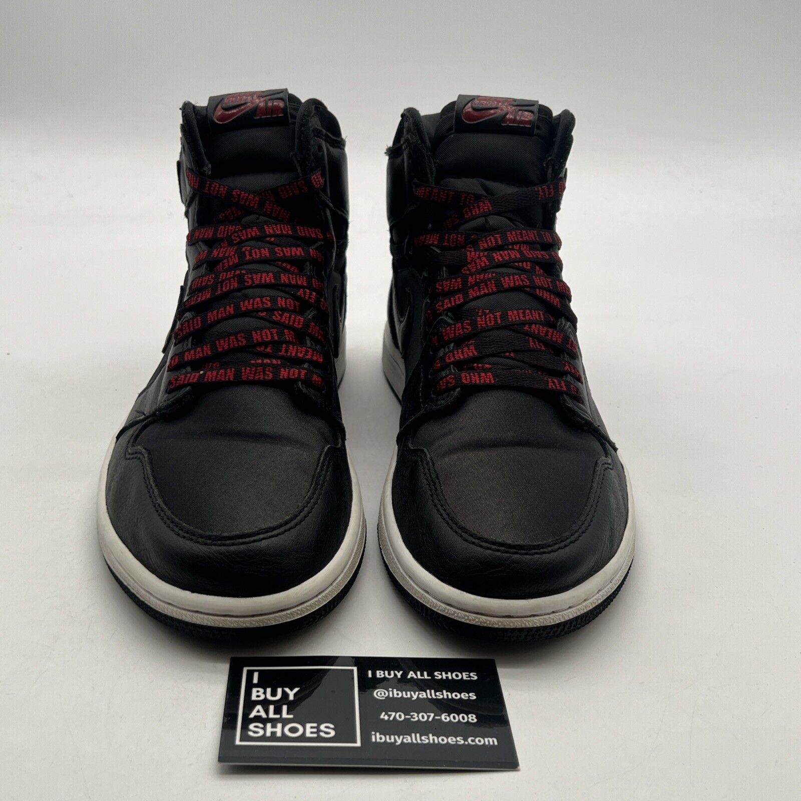 Size 8 - Air Jordan 1 Retro OG High Black Gym Red (555088-060)