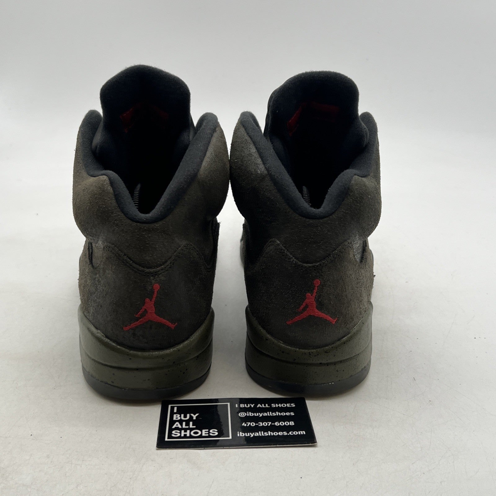 Size 10.5 - Air Jordan 5 Retro Fear (626971-350)