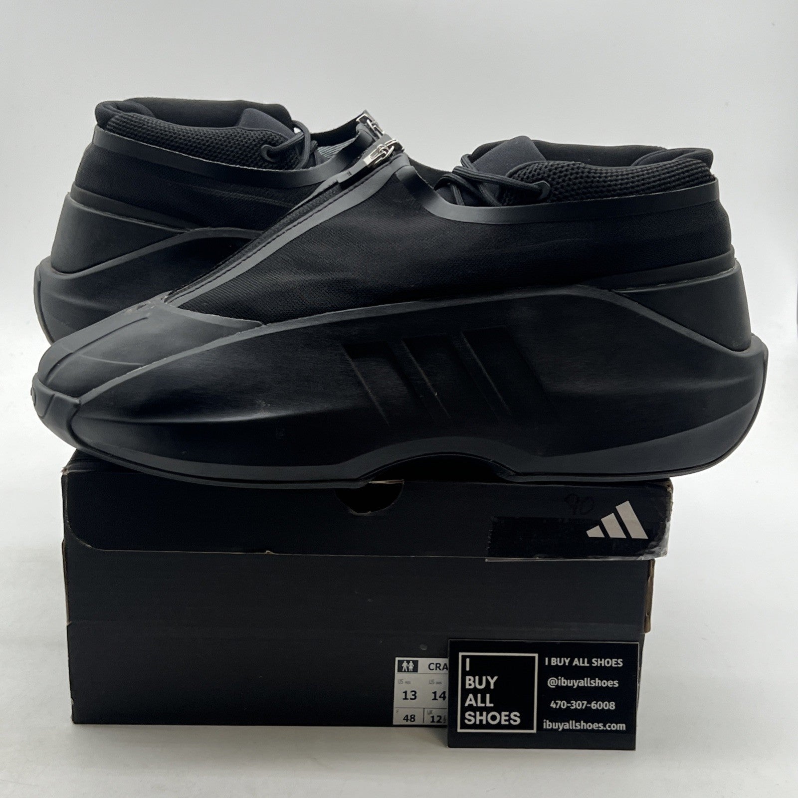 Size 13 - adidas Crazy IIInfinity Triple Black (IE7689)