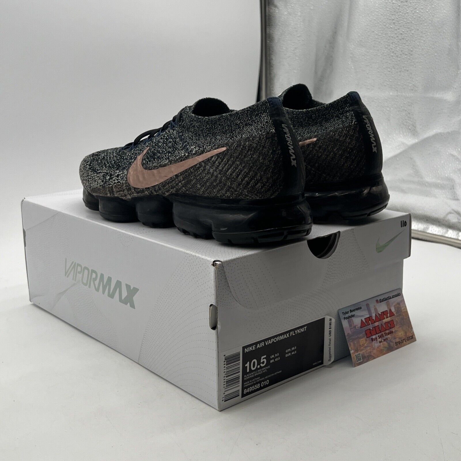 Size 10.5 - Nike Air VaporMax Explorer Dark (849558-010)