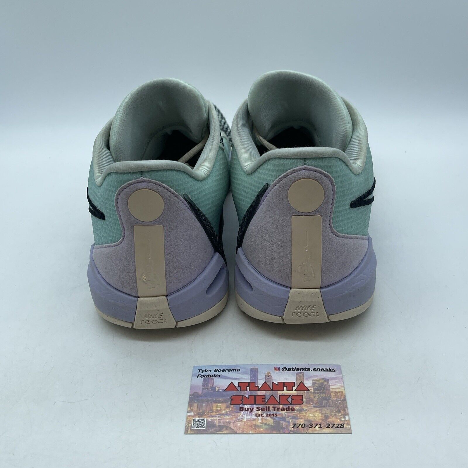 Size 12W - Nike Sabrina 1 Brooklyn's Finest Purple Blue Suede (FQ3381-301)