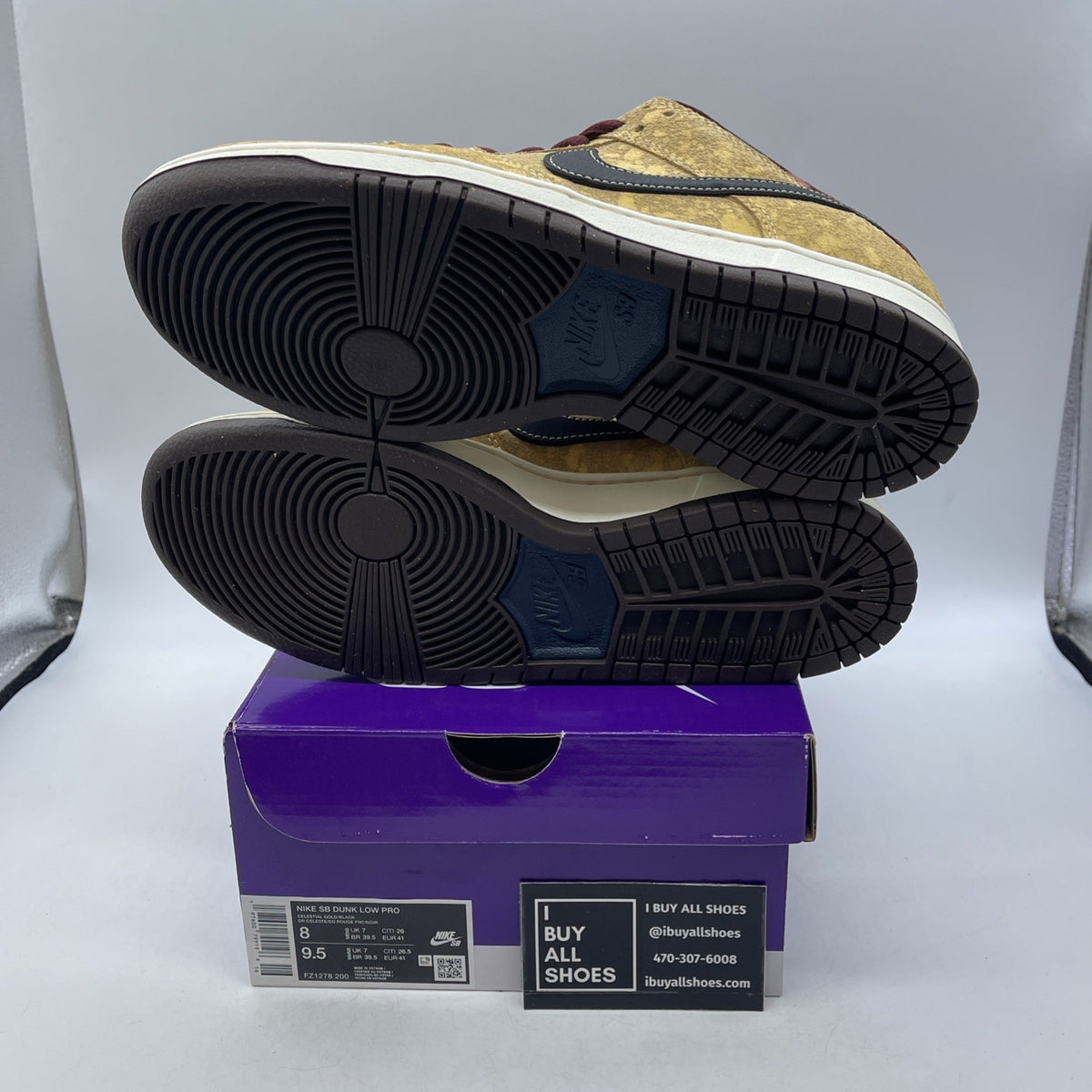 Size 8 - Nike Dunk SB Low City of Cinema (FZ1278-200)
