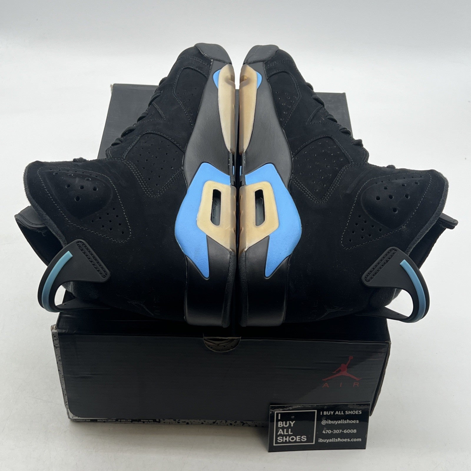 Size 12 - Air Jordan 6 Retro UNC (384664-006)
