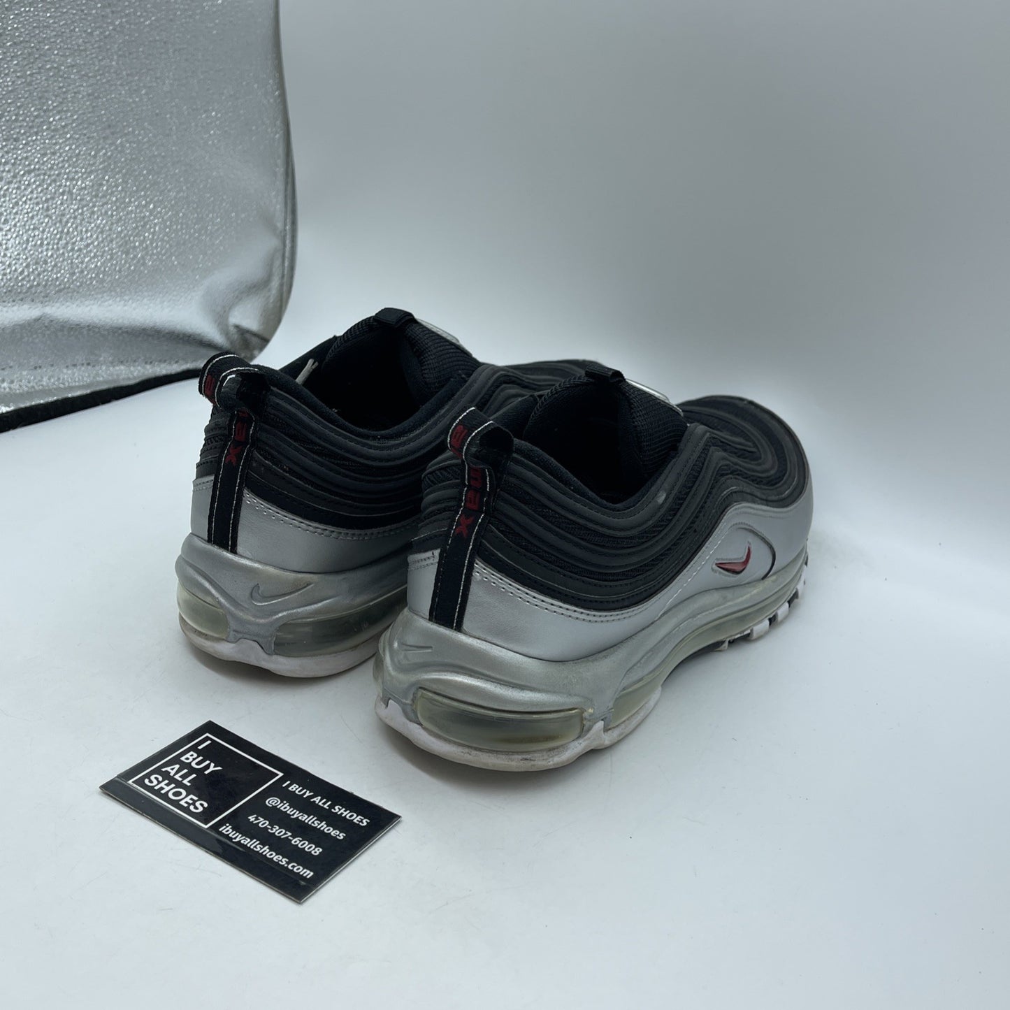 Size 13 - Nike Air Max 97 QS B-Sides Metallic Silver (AT5458-001)
