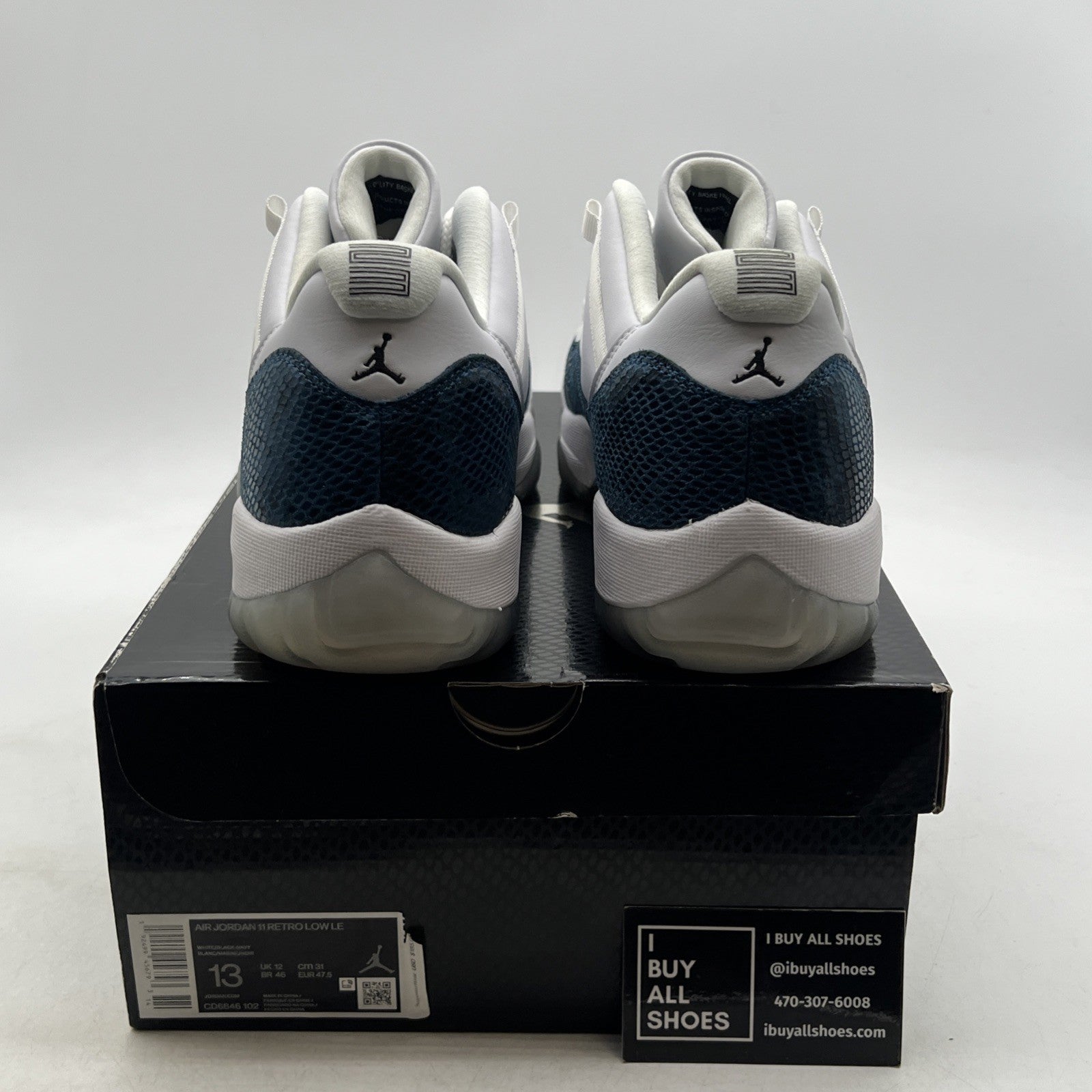 Size 13 - Air Jordan 11 Retro Low Snakeskin 2019 (CD6846-102)