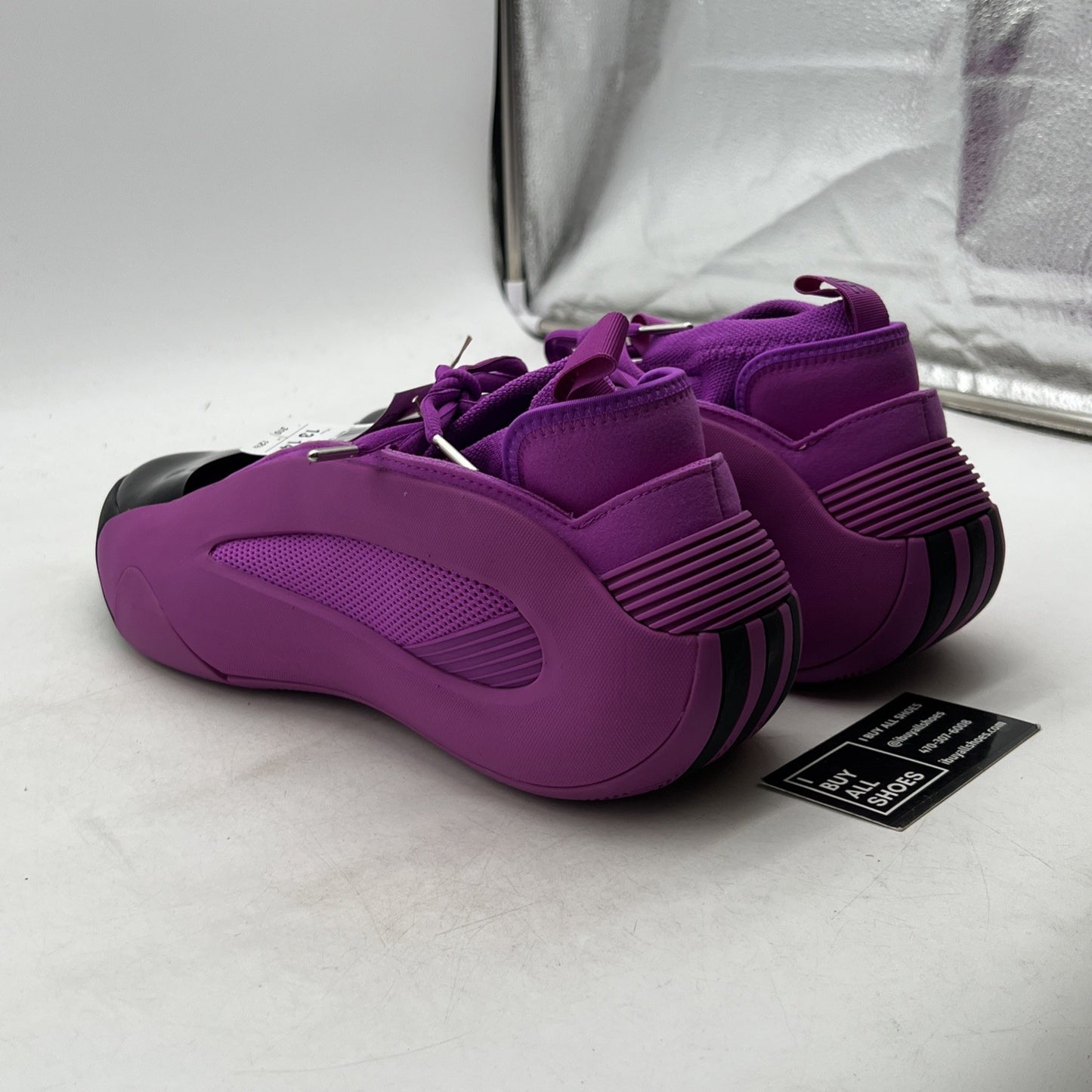 Size 13 - adidas Harden Vol. 8 Purple Burst (IG6647)