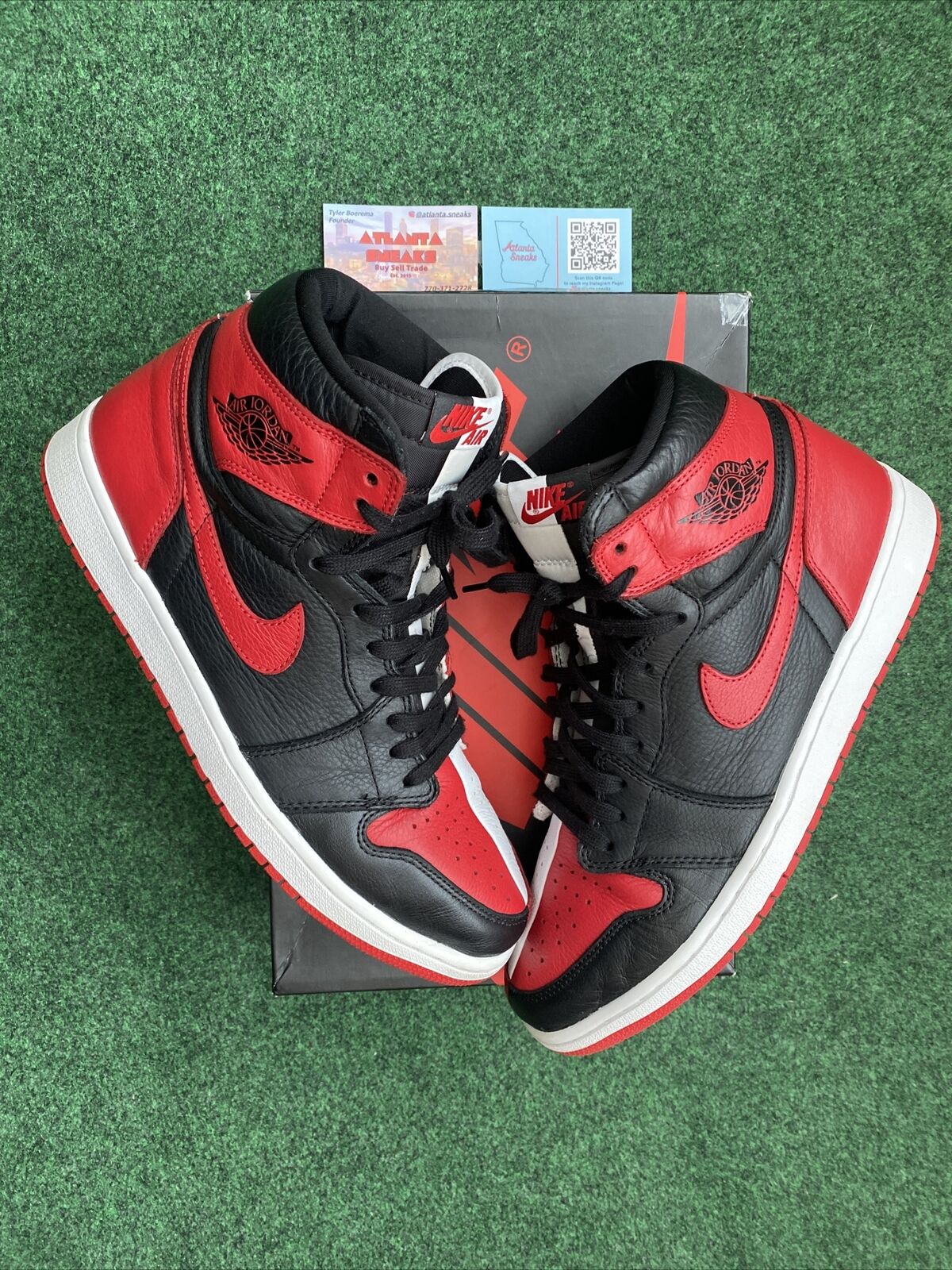 Size 12 - Jordan 1 Retro High OG NRG Homage to Home 2018 Red White Black Chicago