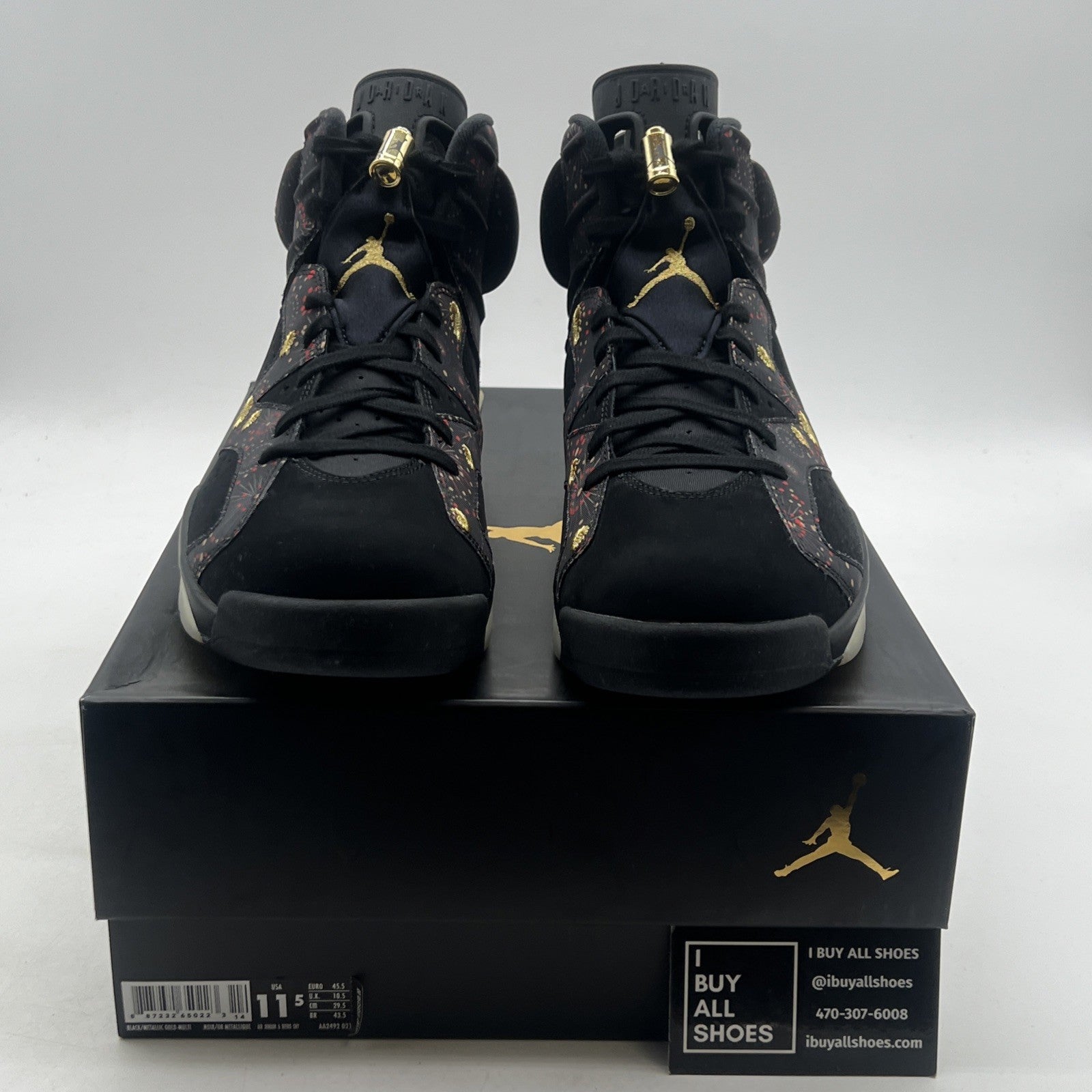 Size 11.5 - Air Jordan 6 Retro Chinese New Year (AA2492-021)