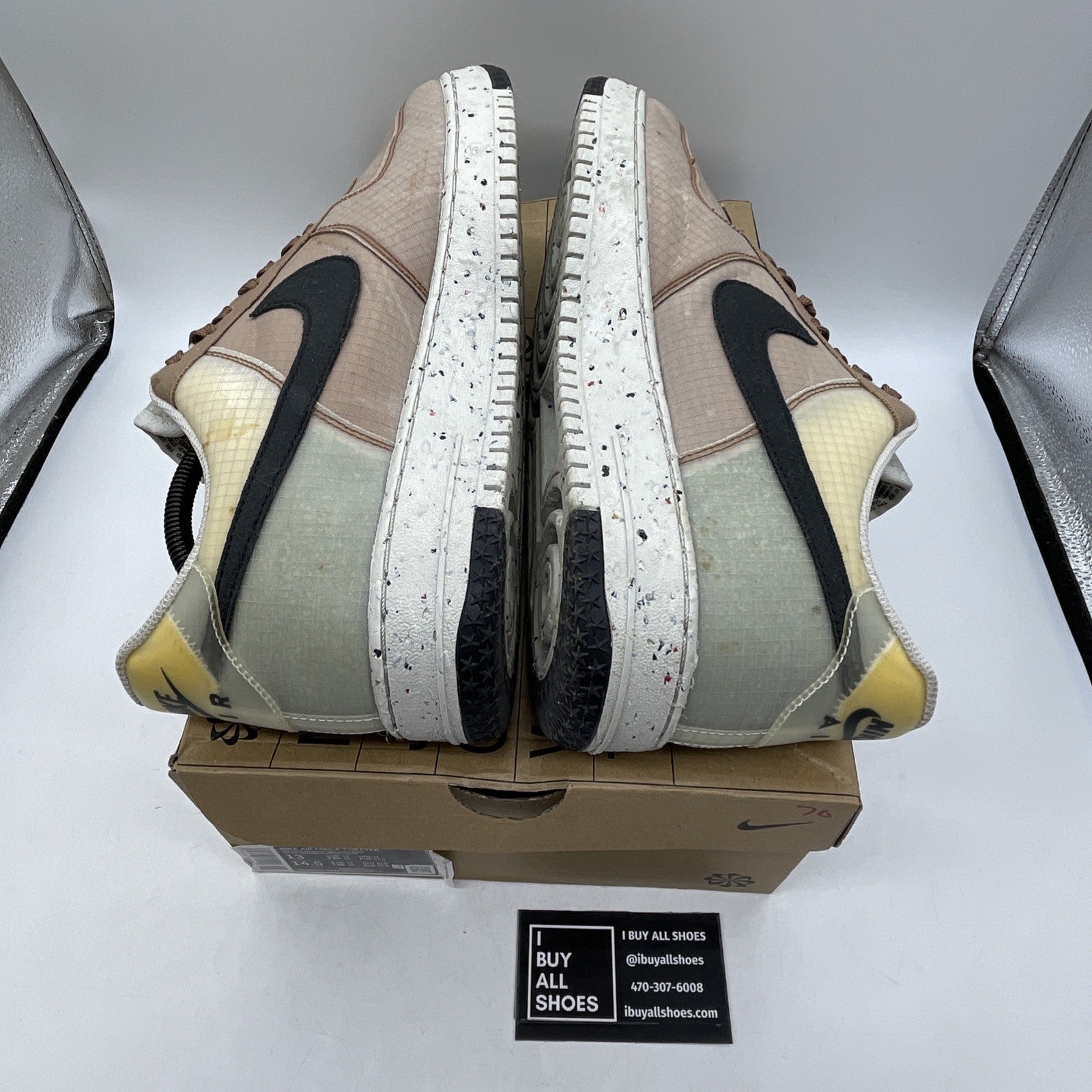Size 13 - Nike Air Force 1 Crater Move To Zero - Archaeo Brown (DH2521-200)