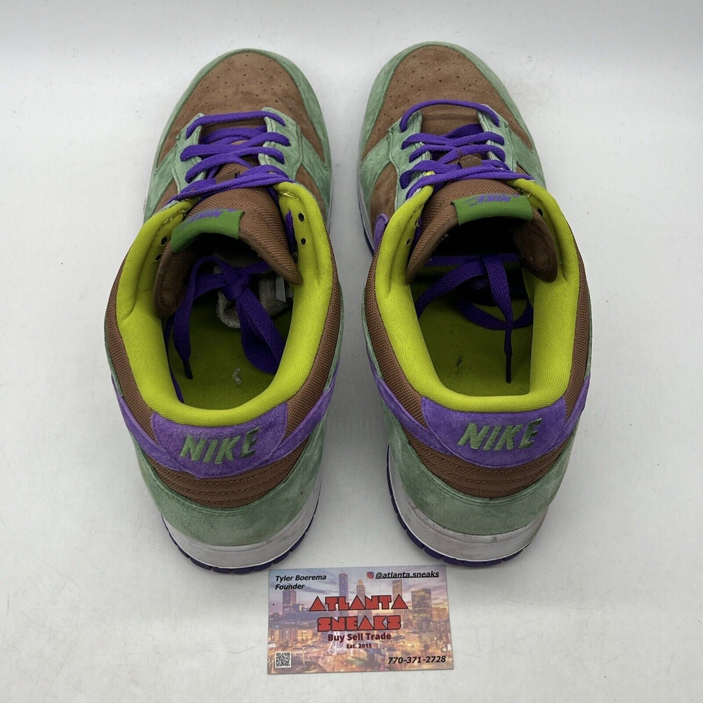 Size 14 - Nike Dunk SP Retro 2020 Low Veneer Purple Green (DA1469-200)