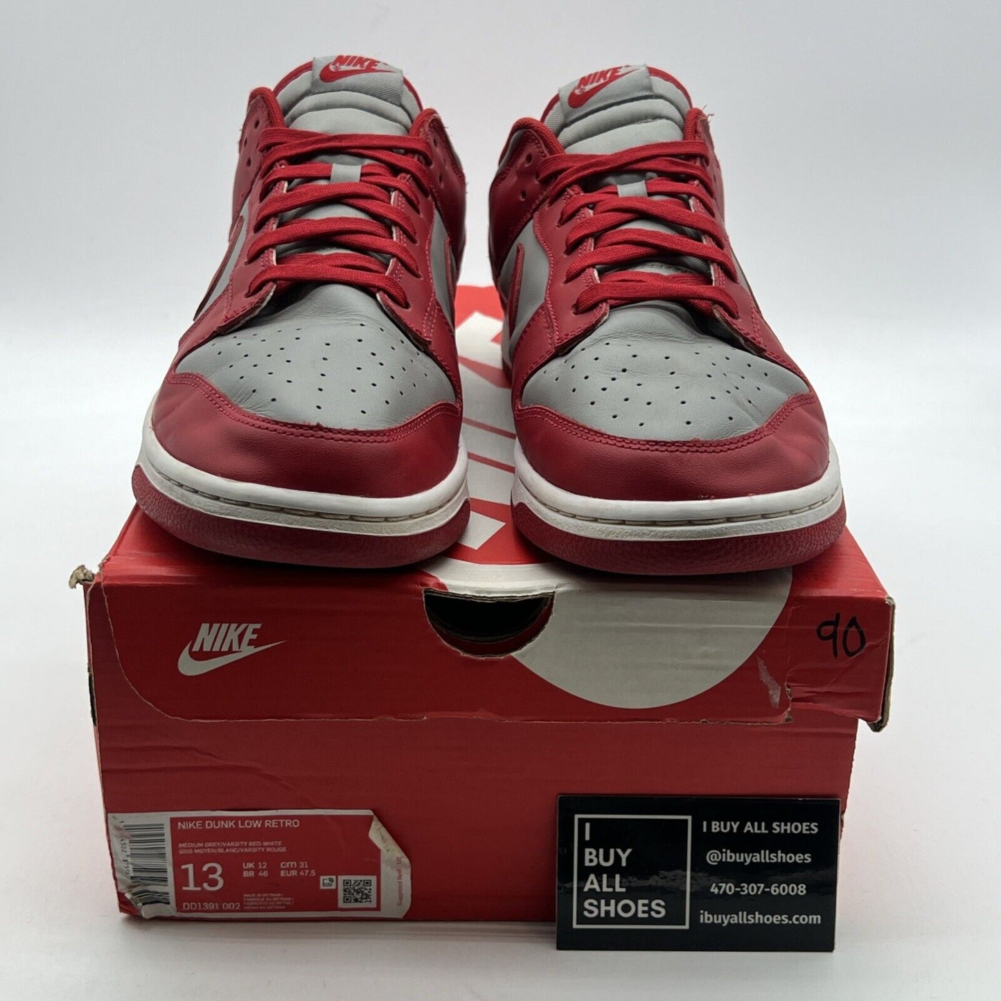 Size 13 - Nike Dunk Low SP UNLV 2021 (DD1391-002)