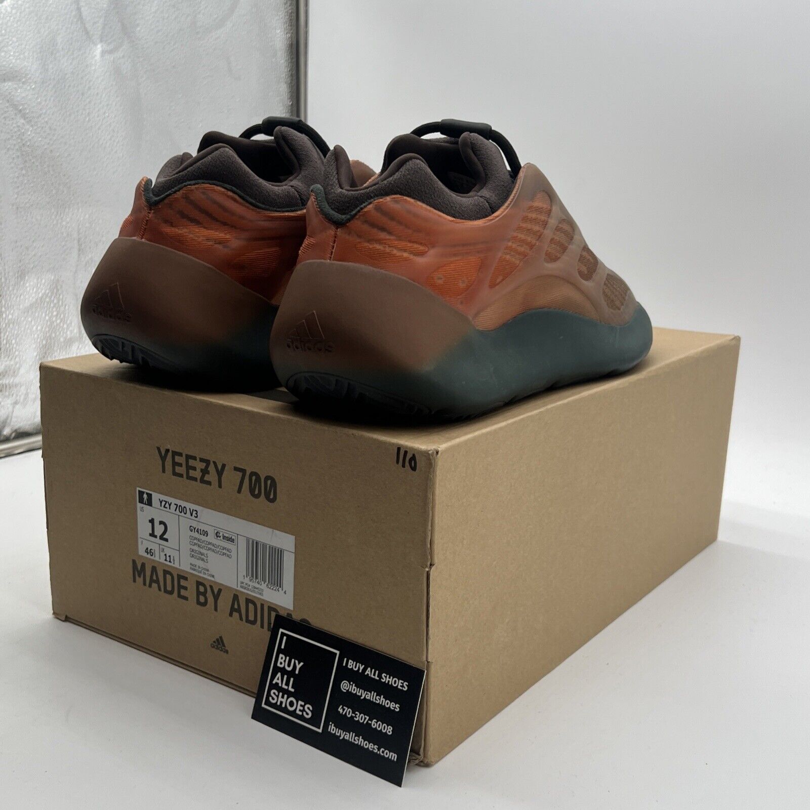 Size 12 - adidas Yeezy 700 V3 Copper Fade (GY4109)