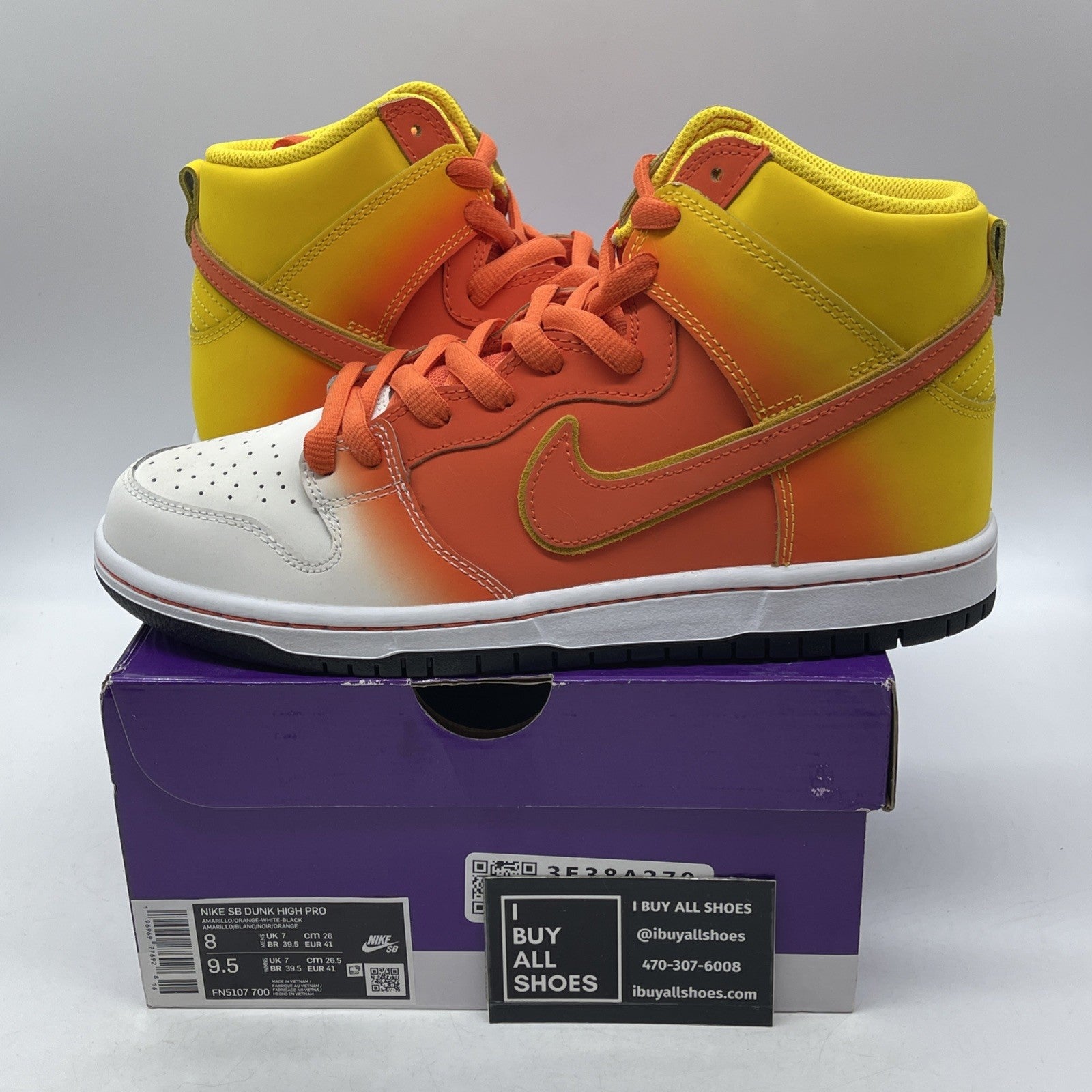 Size 8 - Nike Dunk SB High Sweet Tooth (FN5107-500)