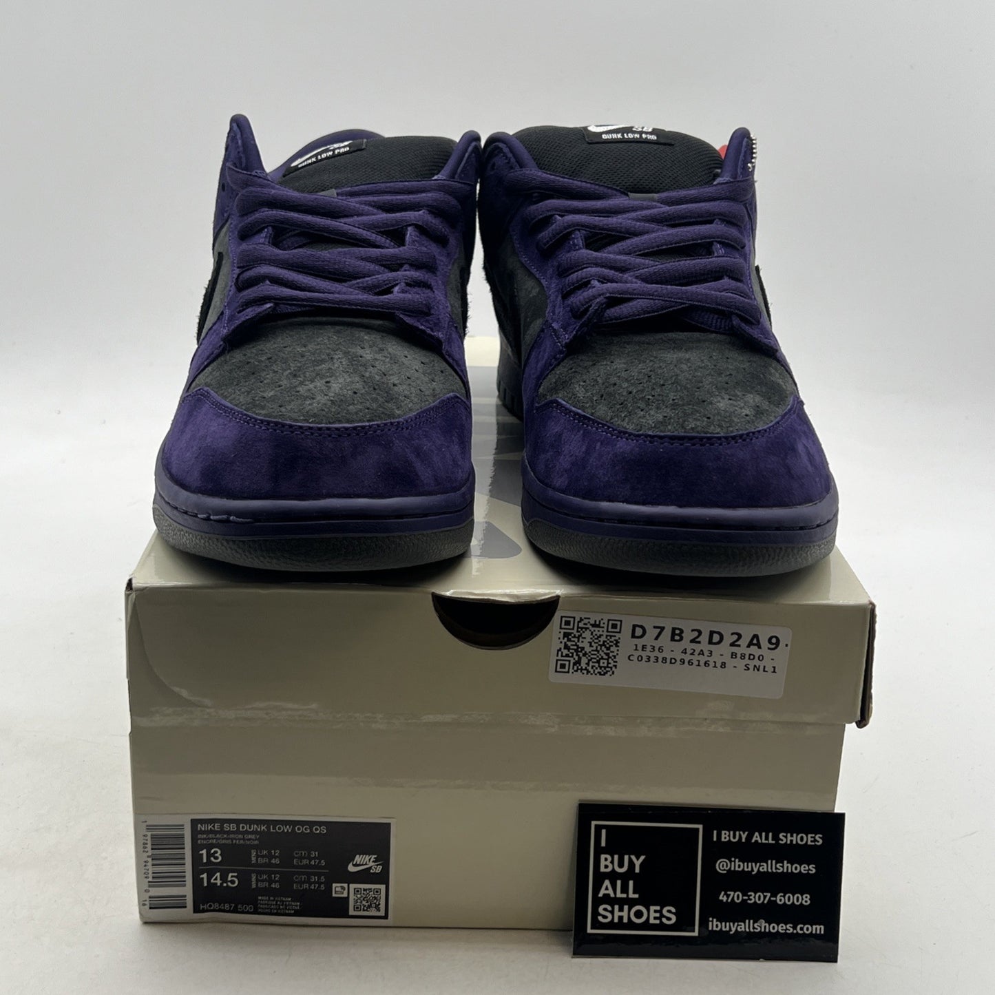 Size 13 - Nike Supreme x Dunk SB Low Ink (HQ8487-500)