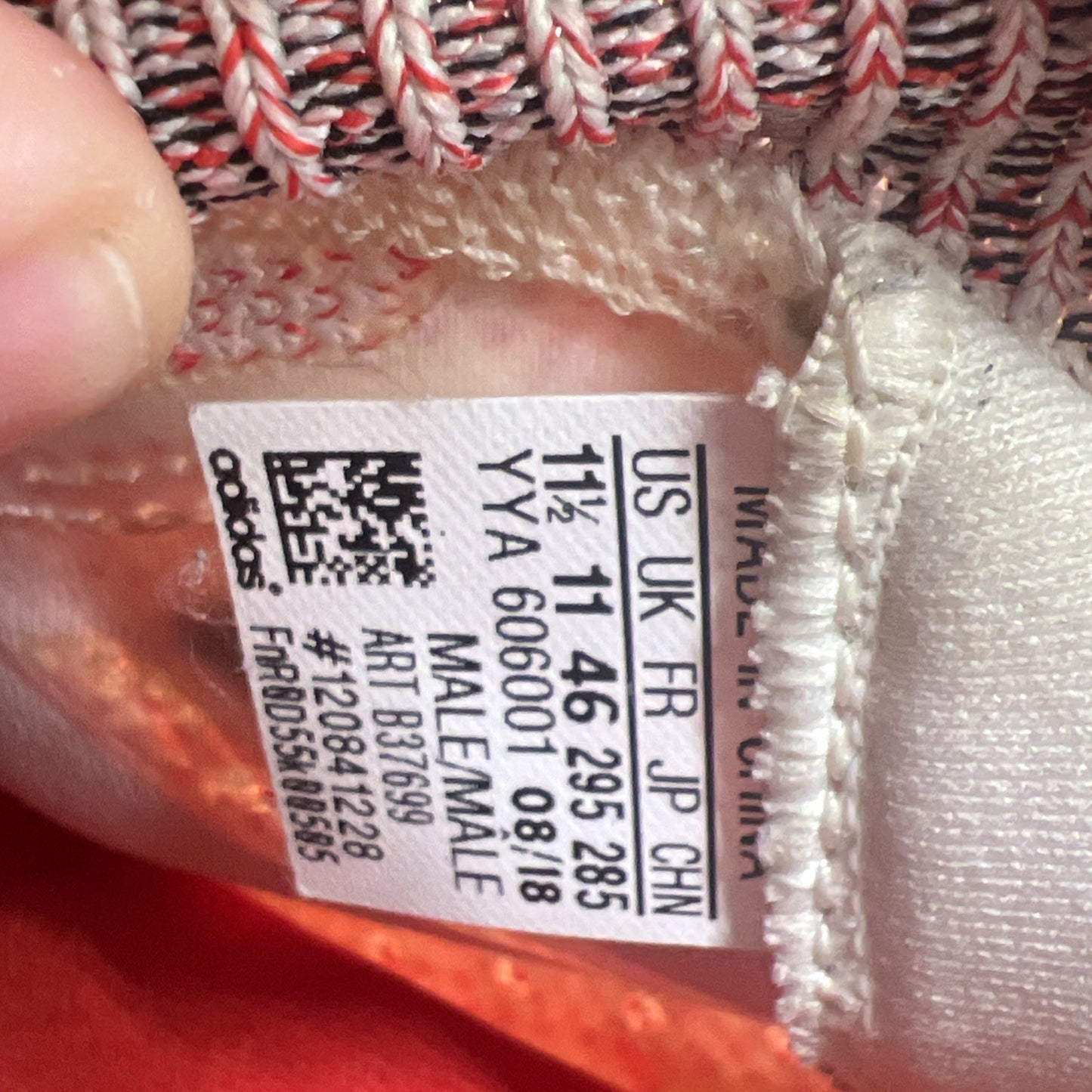 Size 11.5 - adidas UltraBoost All Terrain Candy Cane (B37699)