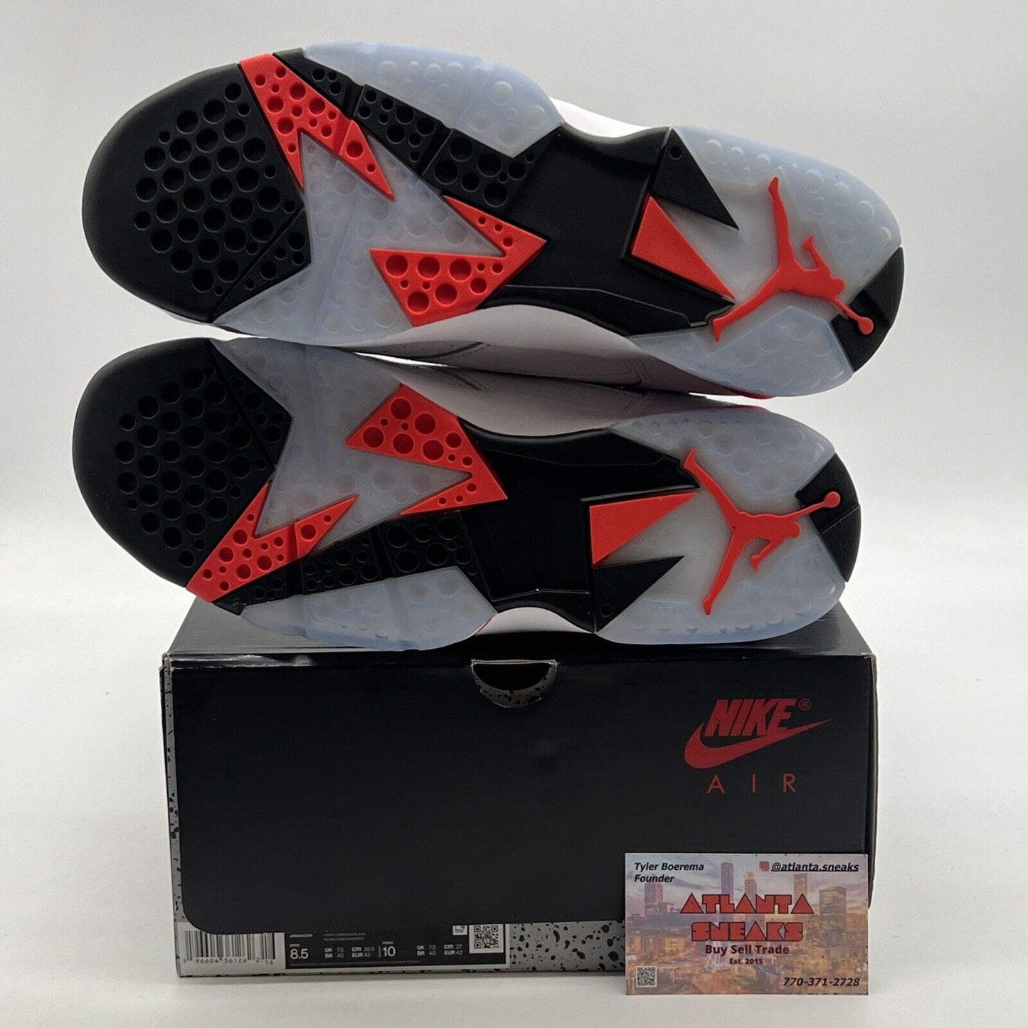 Size 8.5 - Air Jordan 7 Retro White Infrared (CU9307-160)