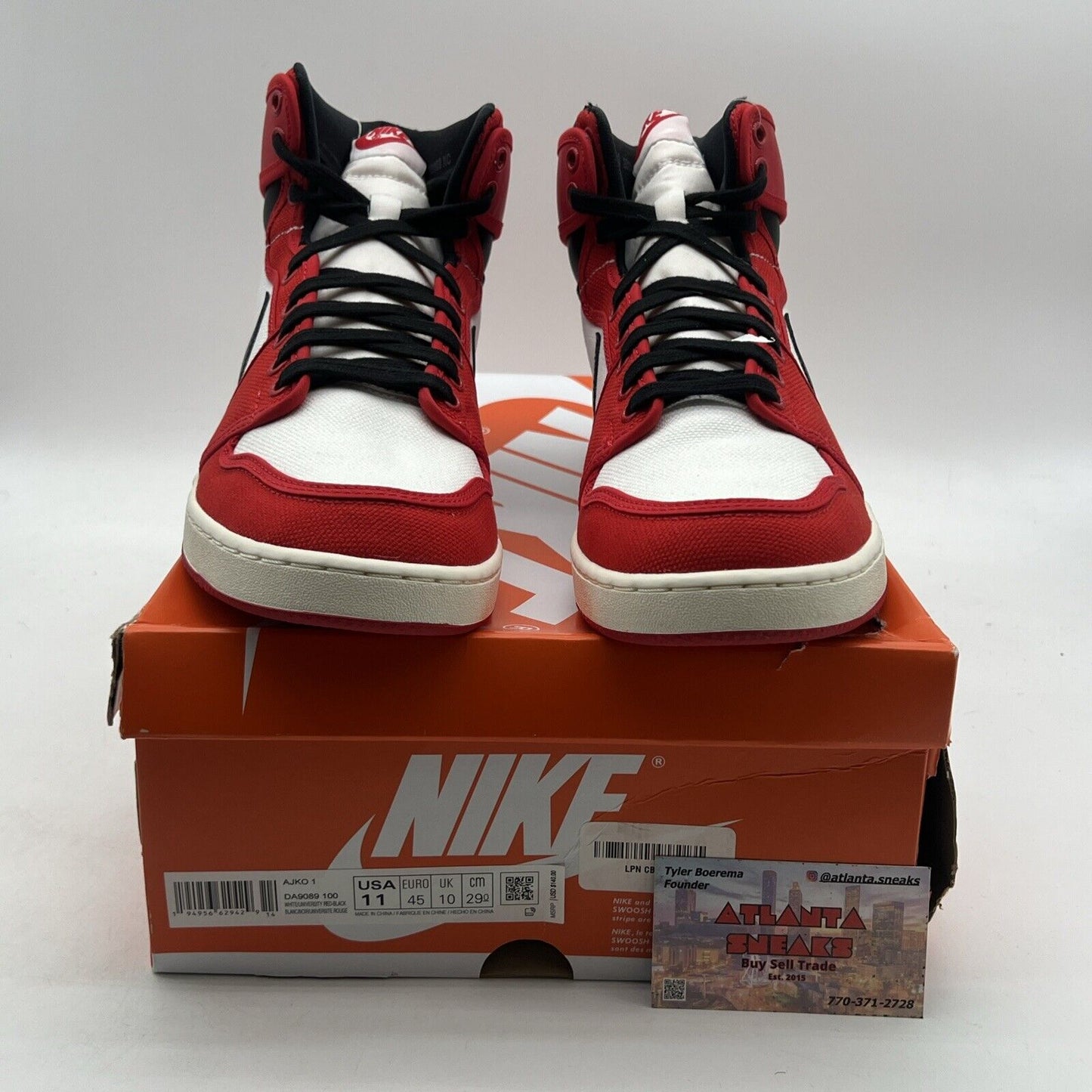 Size 11 - Air Jordan 1 KO 2021 Chicago (DA9089-100)