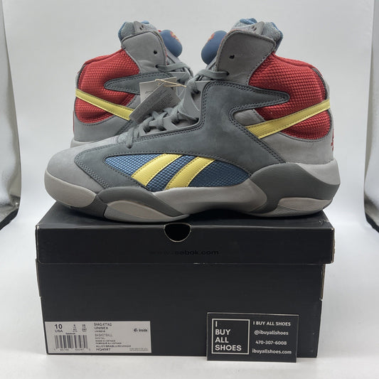 Size 10 - Reebok DC Comics x Shaq Attaq Man of Steel Suede Leather (HQ4587)