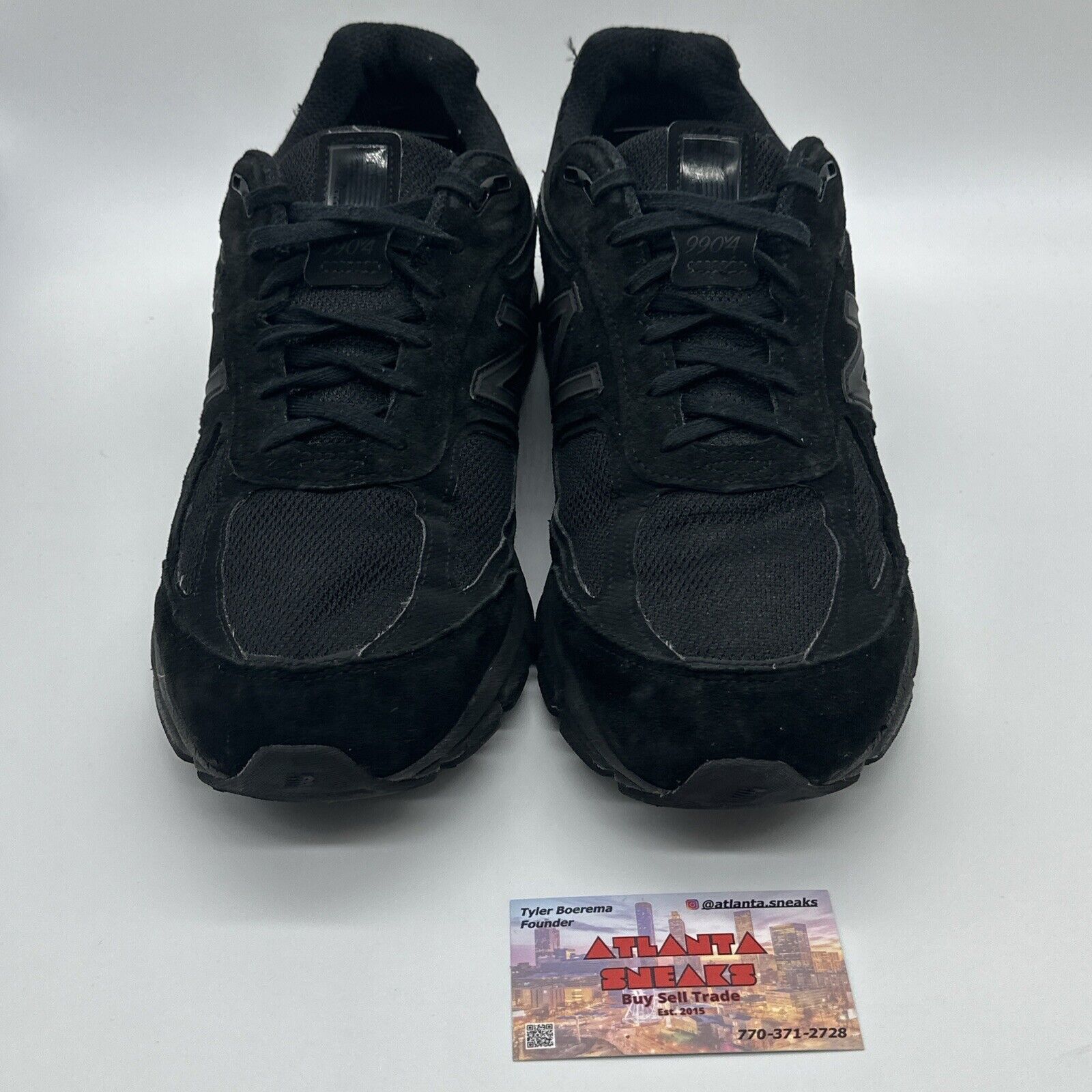 Size 12.5 - New Balance 990 Black - M990BB4