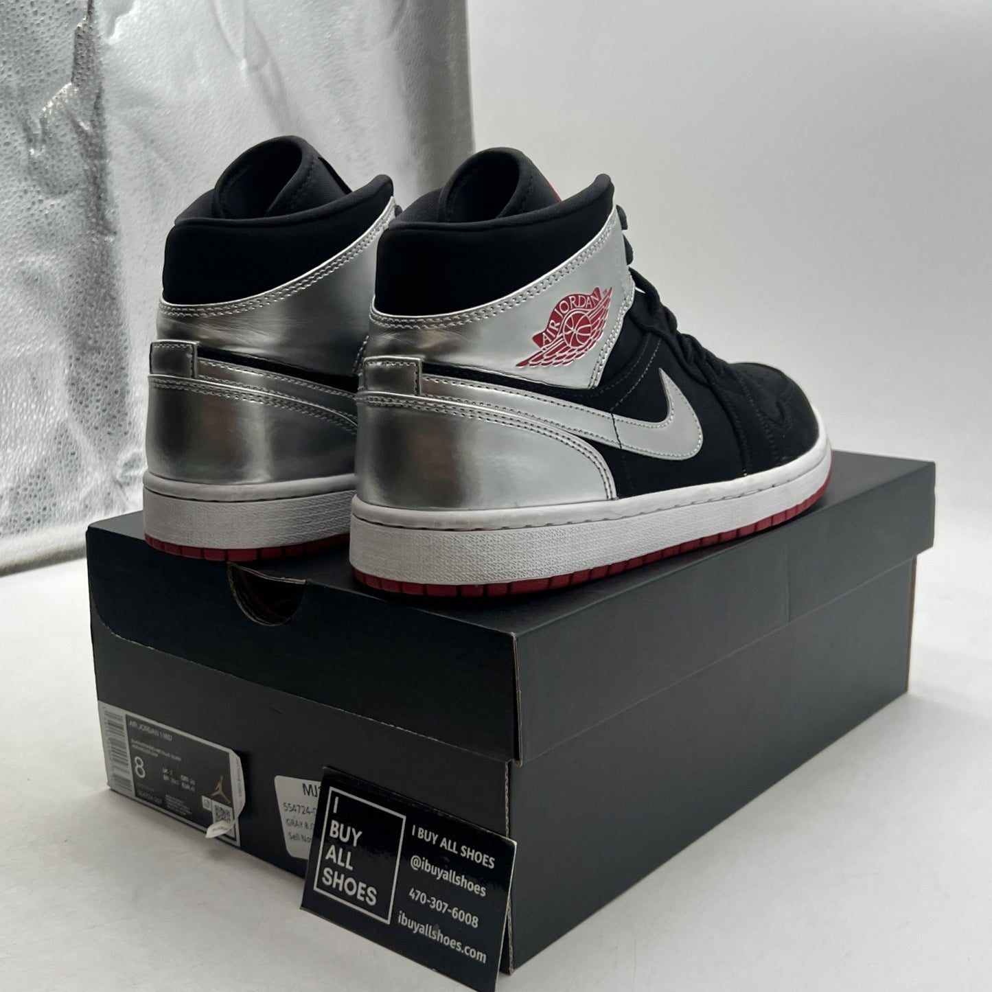 Size 8 - Air Jordan 1 Mid Johnny Kilroy (554724-057)