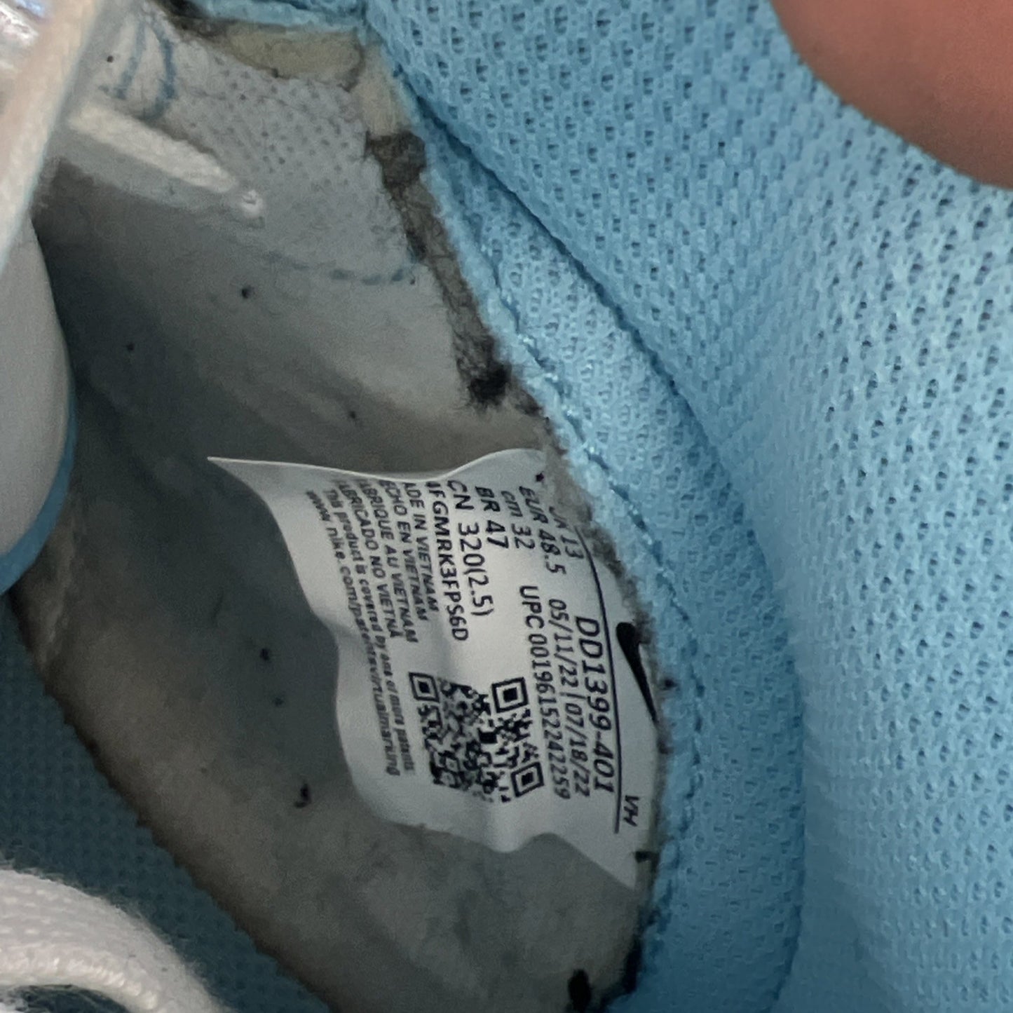 Size 14 - Nike Dunk High Blue Chill (DD1399-401)