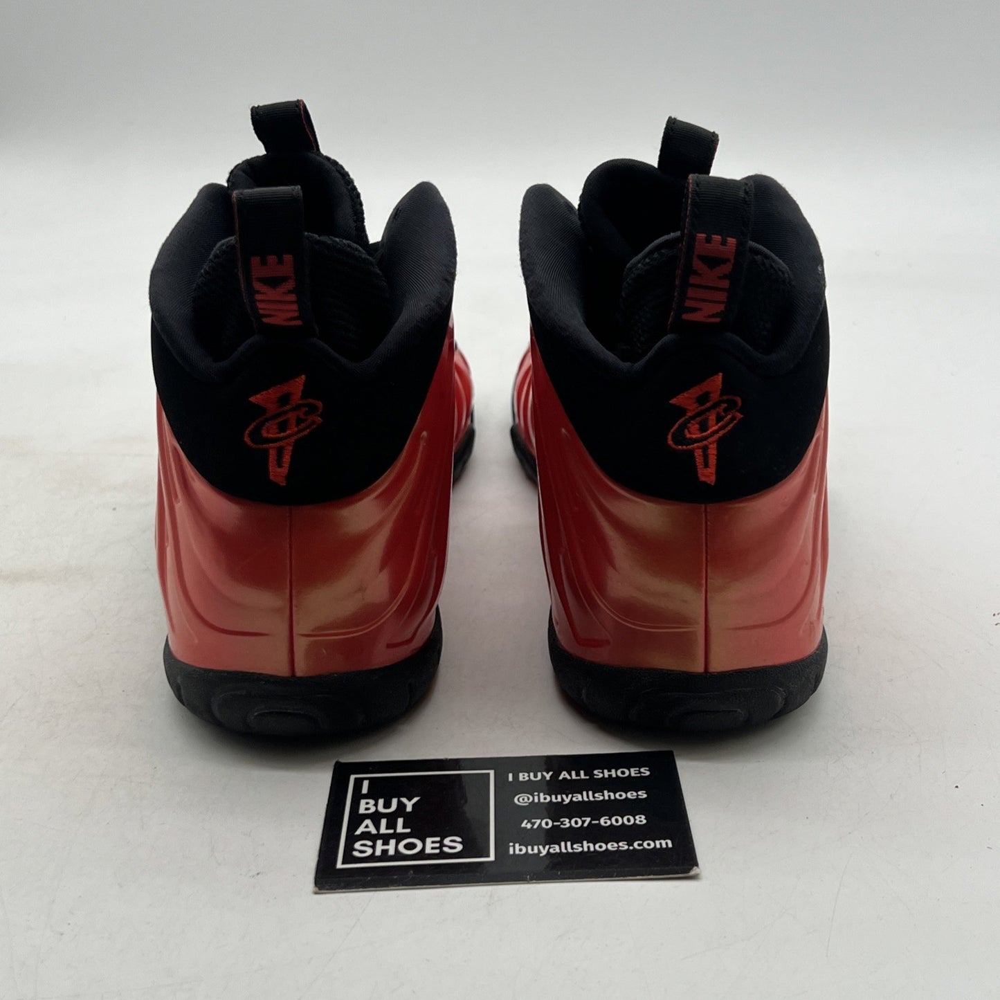 Size 6.5Y - NIKE LITTLE POSITE ONE (GS) "HABANERO RED" (644791-603)