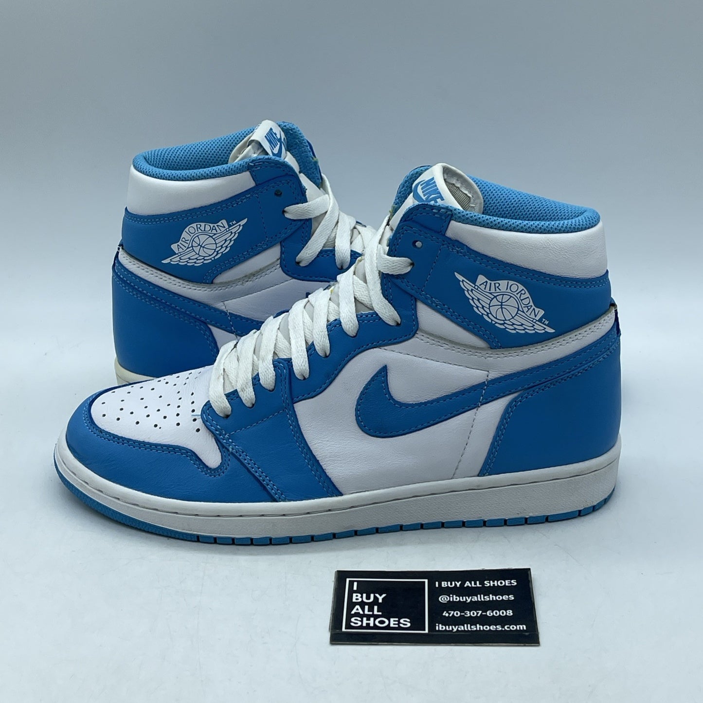 Size 9 - Air Jordan 1 Retro High OG UNC 2015 (555088-117)