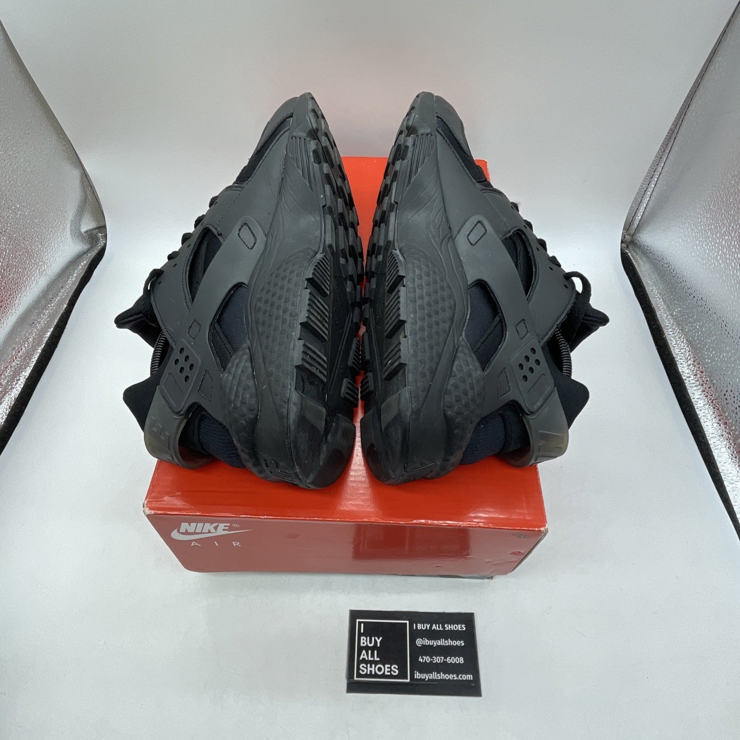 Size 11 - Nike Air Huarache Triple Black (DD1068-002)