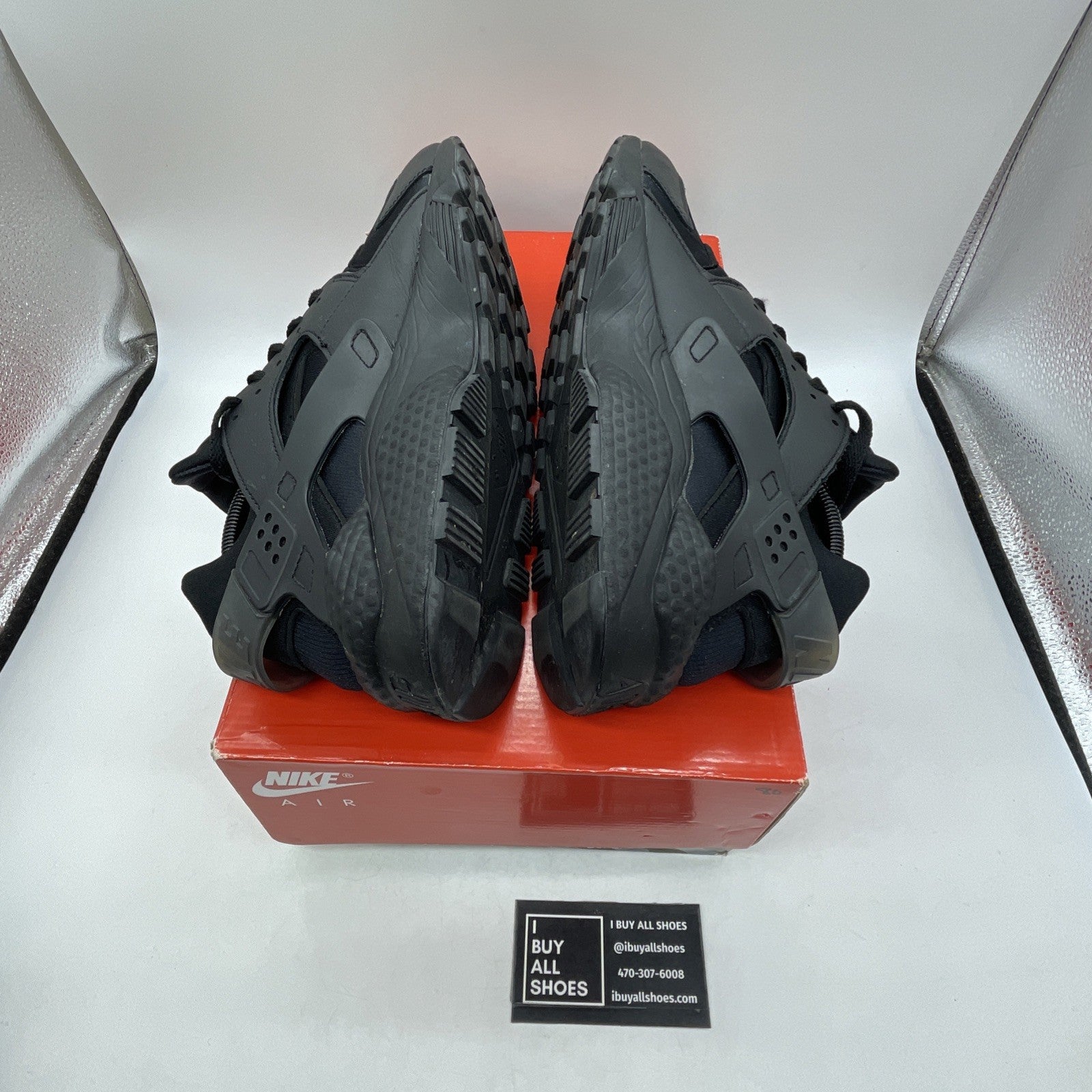 Size 11 - Nike Air Huarache Triple Black (DD1068-002)