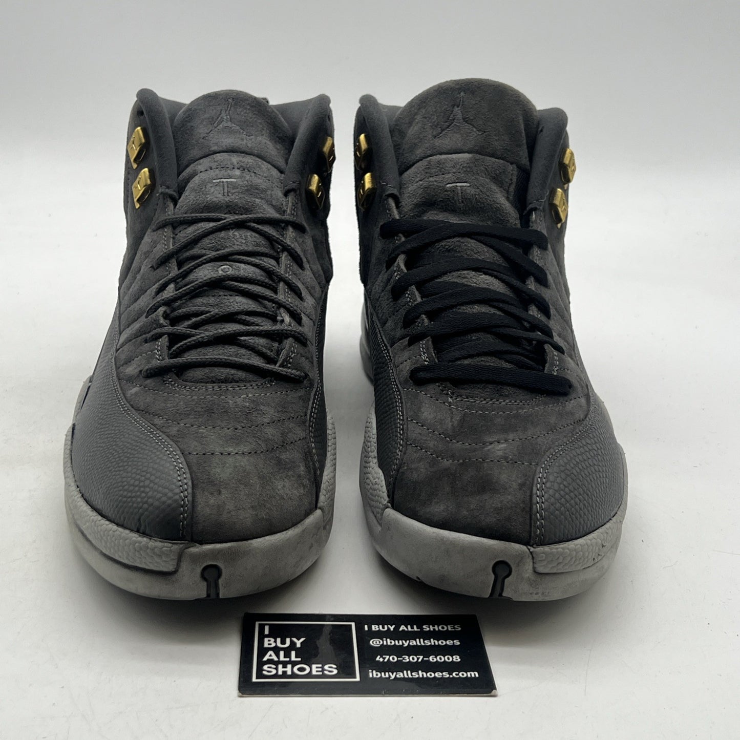 Size 13 - Air Jordan 12 Retro Dark Grey (130690-005)