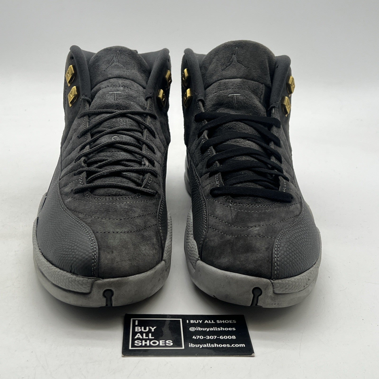 Size 13 - Air Jordan 12 Retro Dark Grey (130690-005)