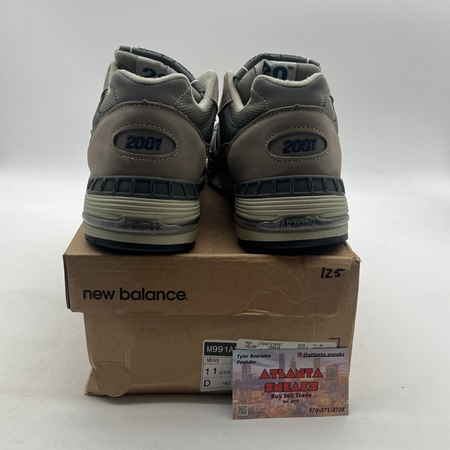Size 11 - New Balance 991 Made in England 20th Anniversary