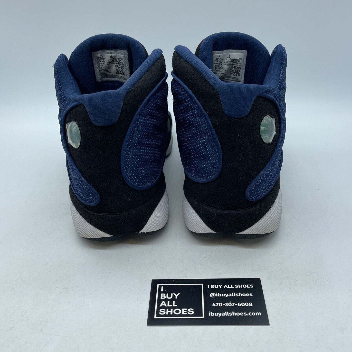 Size 10.5 - Jordan 13 Navy Black white  Suede Leather (DJ5982-400)