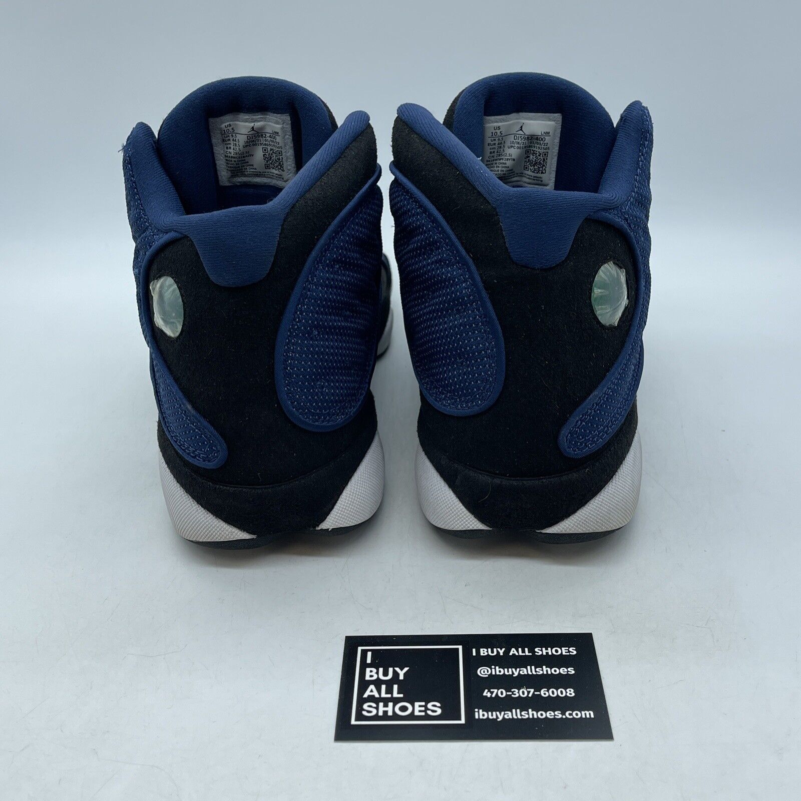 Size 10.5 - Jordan 13 Navy Black white  Suede Leather (DJ5982-400)